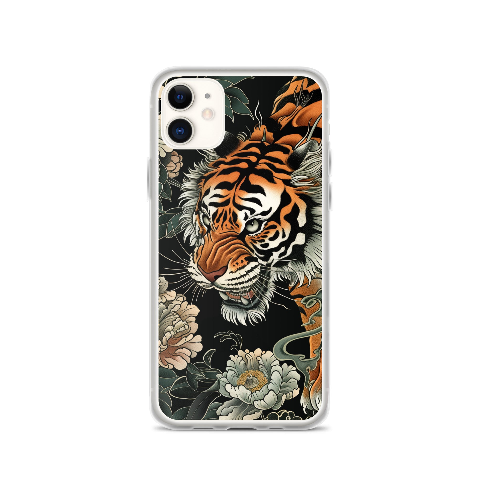 "tiger&peony" Clear Case for iPhone®