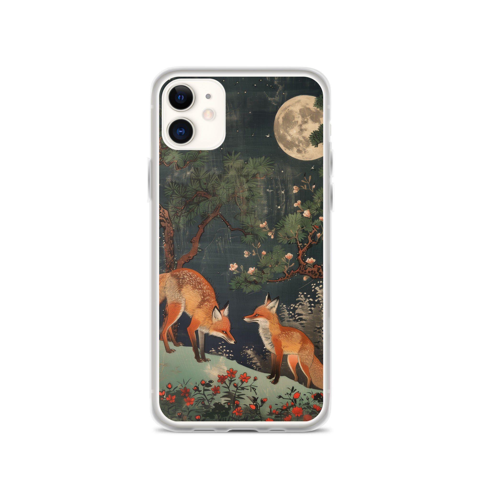 "two foxes" Clear Case for iPhone®