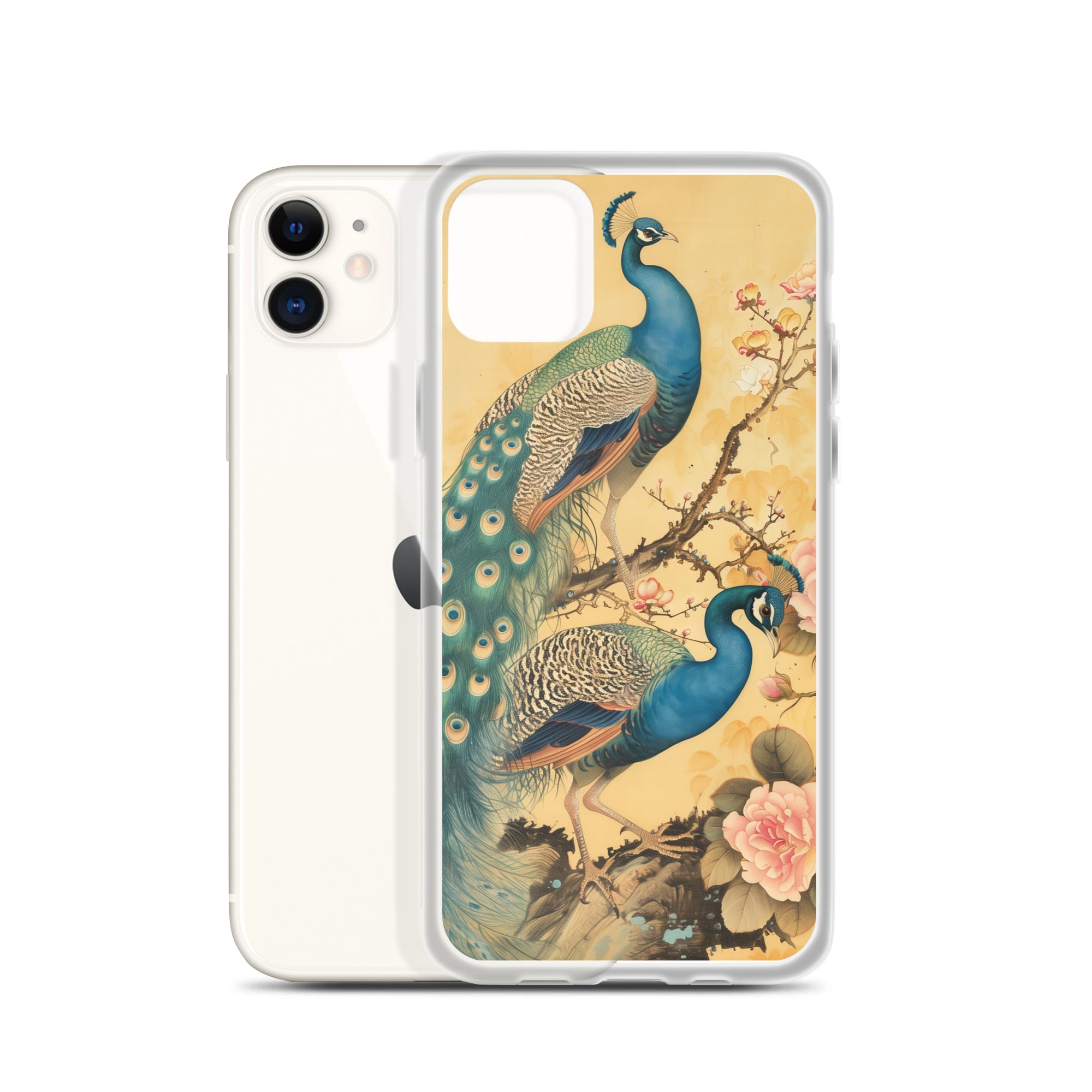 "peacock" Clear Case for iPhone®