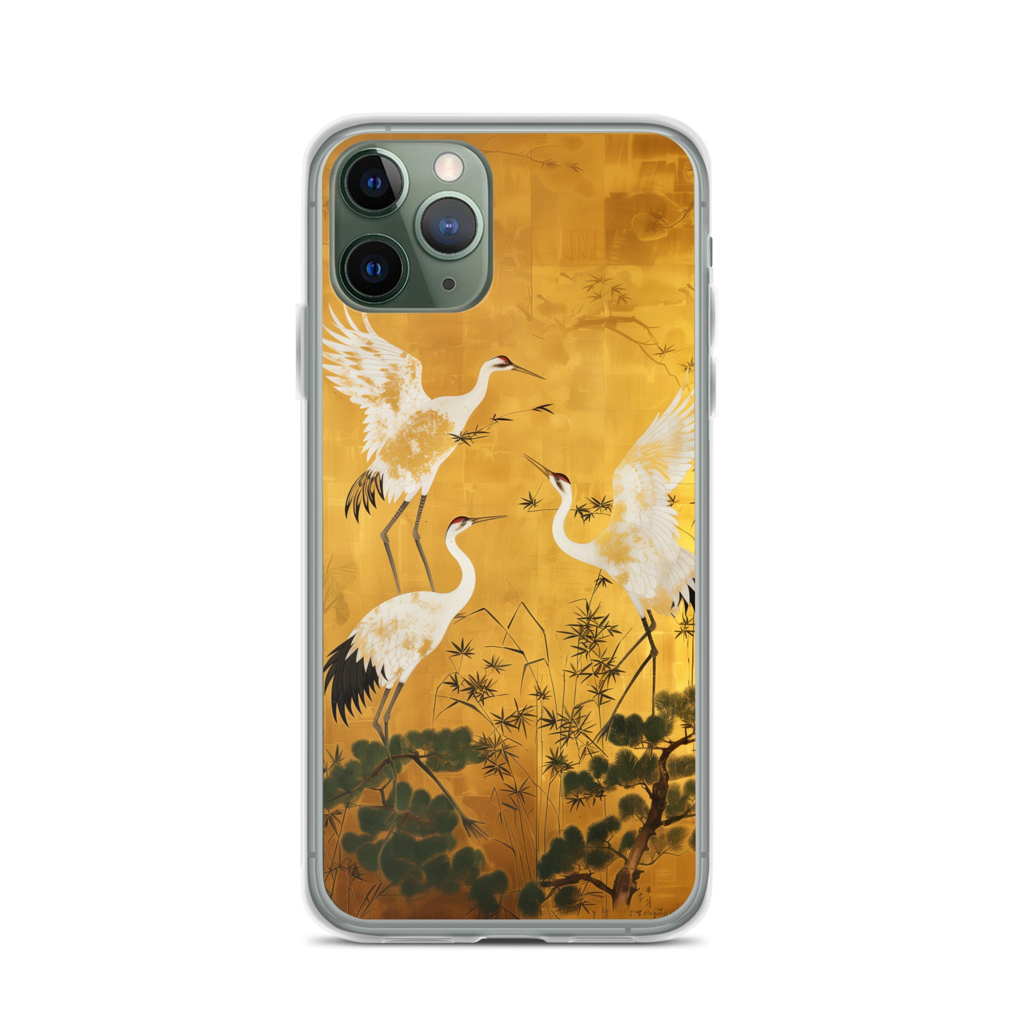 "ukiyo-e. crane." Clear Case for iPhone®