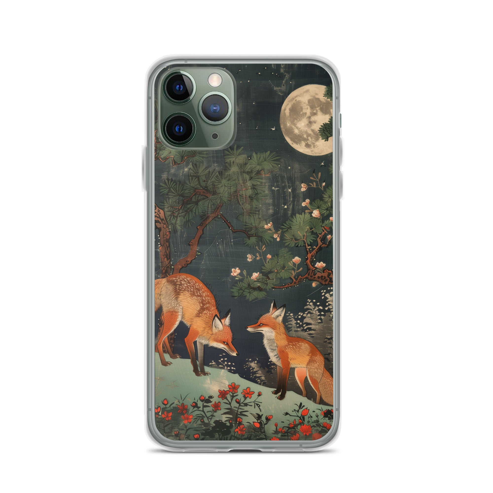 "two foxes" Clear Case for iPhone®