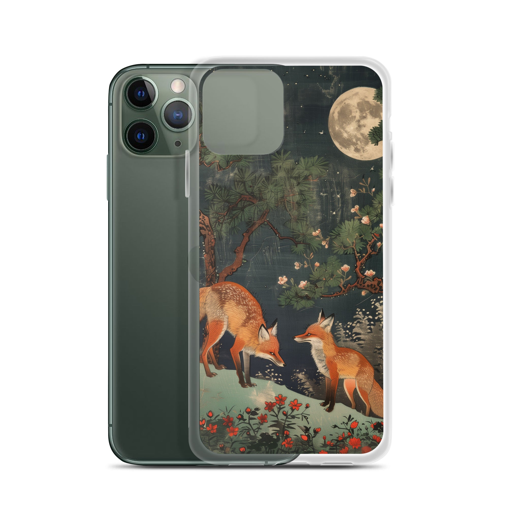 "two foxes" Clear Case for iPhone®