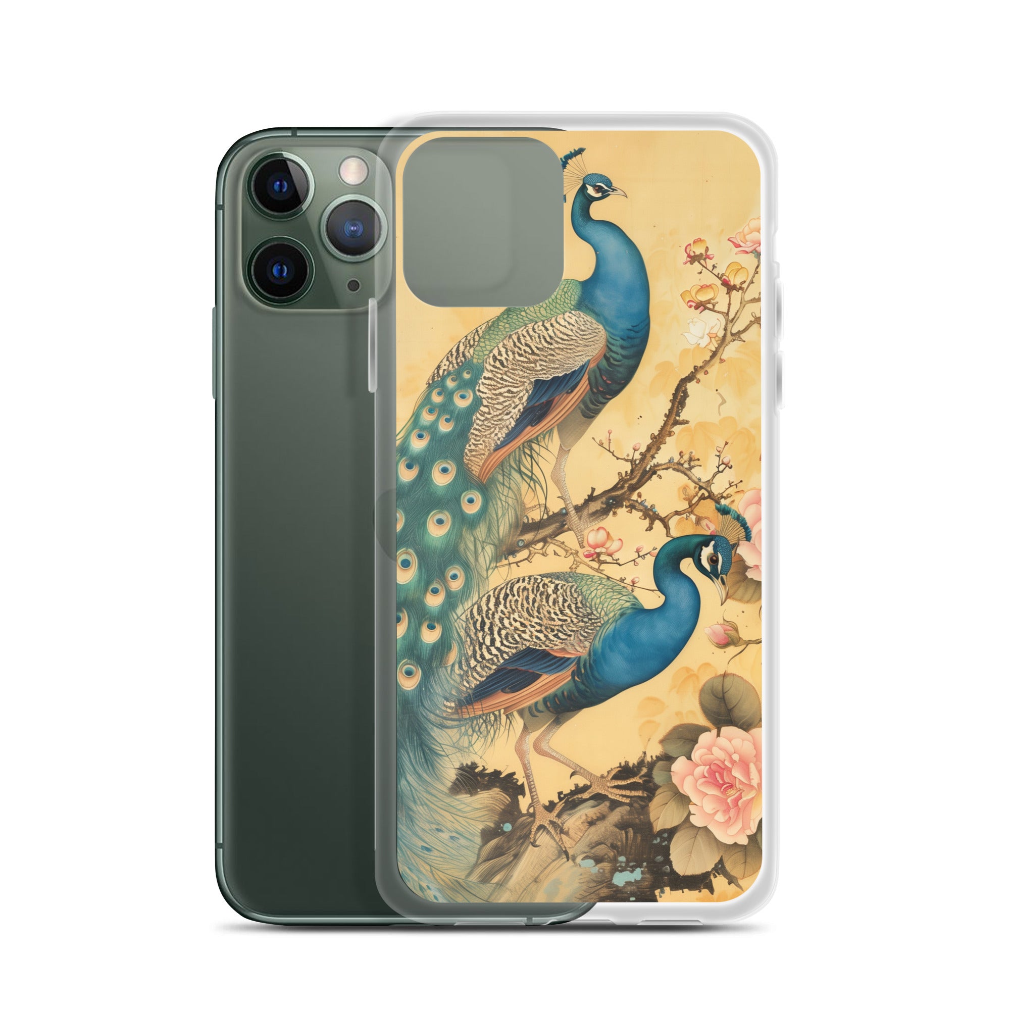 "peacock" Clear Case for iPhone®