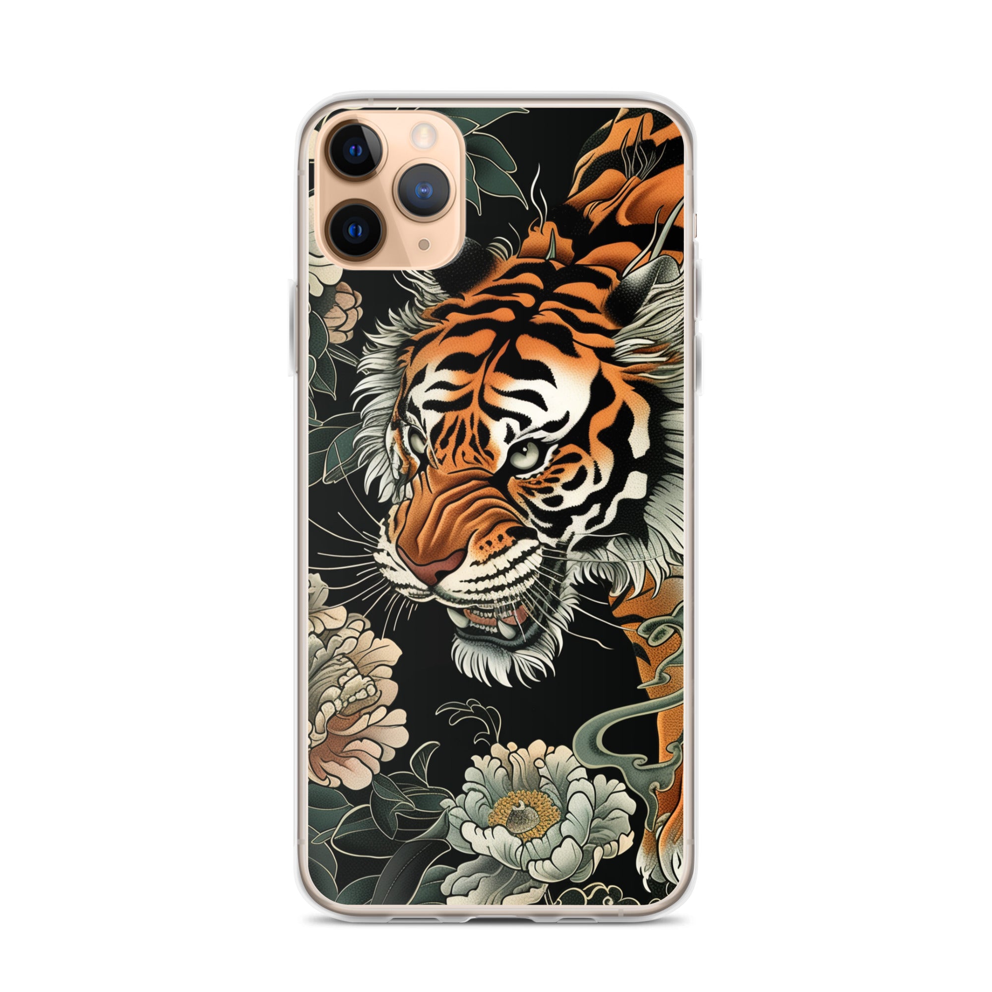 "tiger&peony" Clear Case for iPhone®