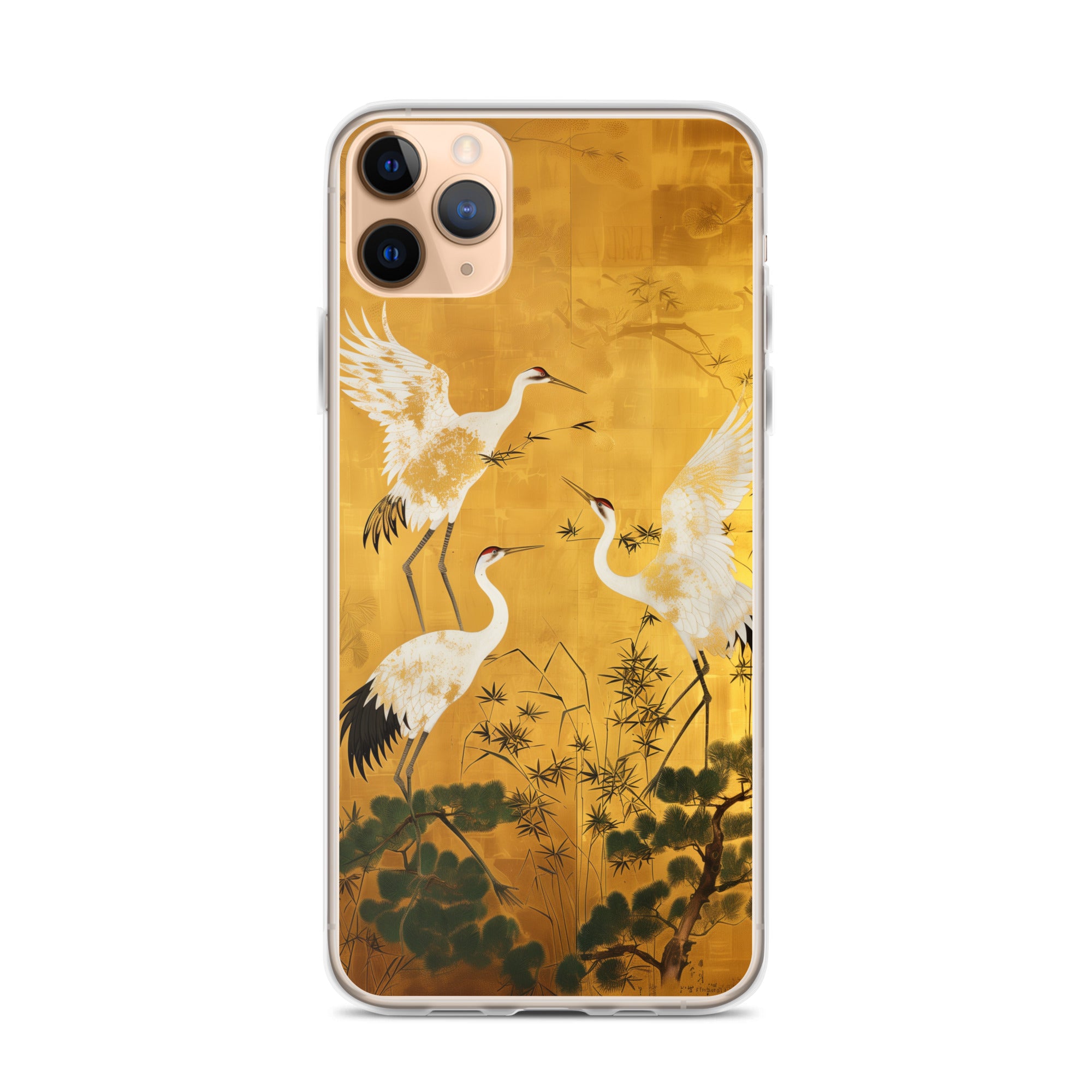 "ukiyo-e. crane." Clear Case for iPhone®