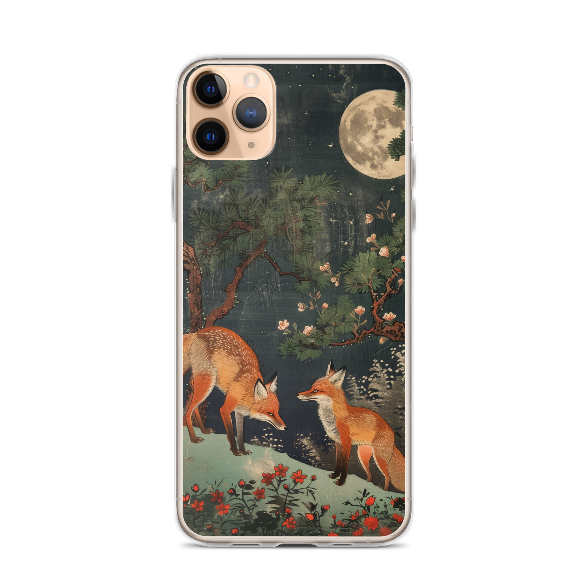 "two foxes" Clear Case for iPhone®