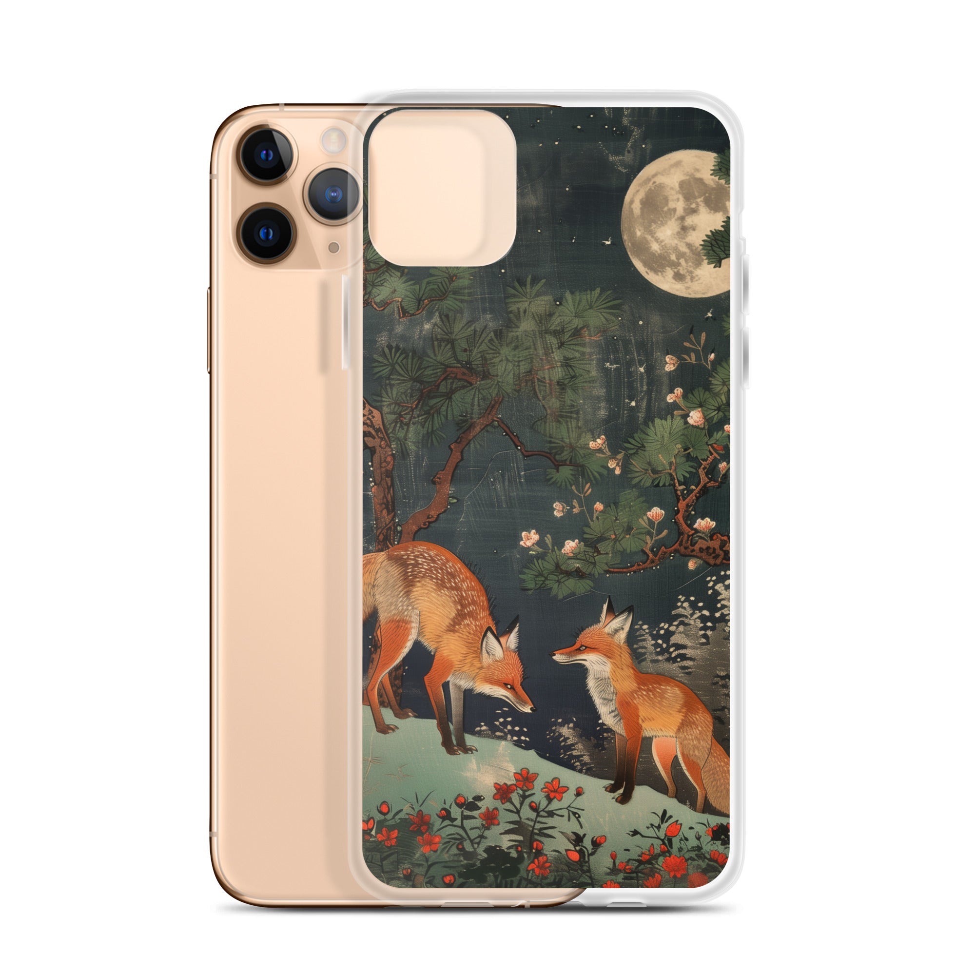 "two foxes" Clear Case for iPhone®