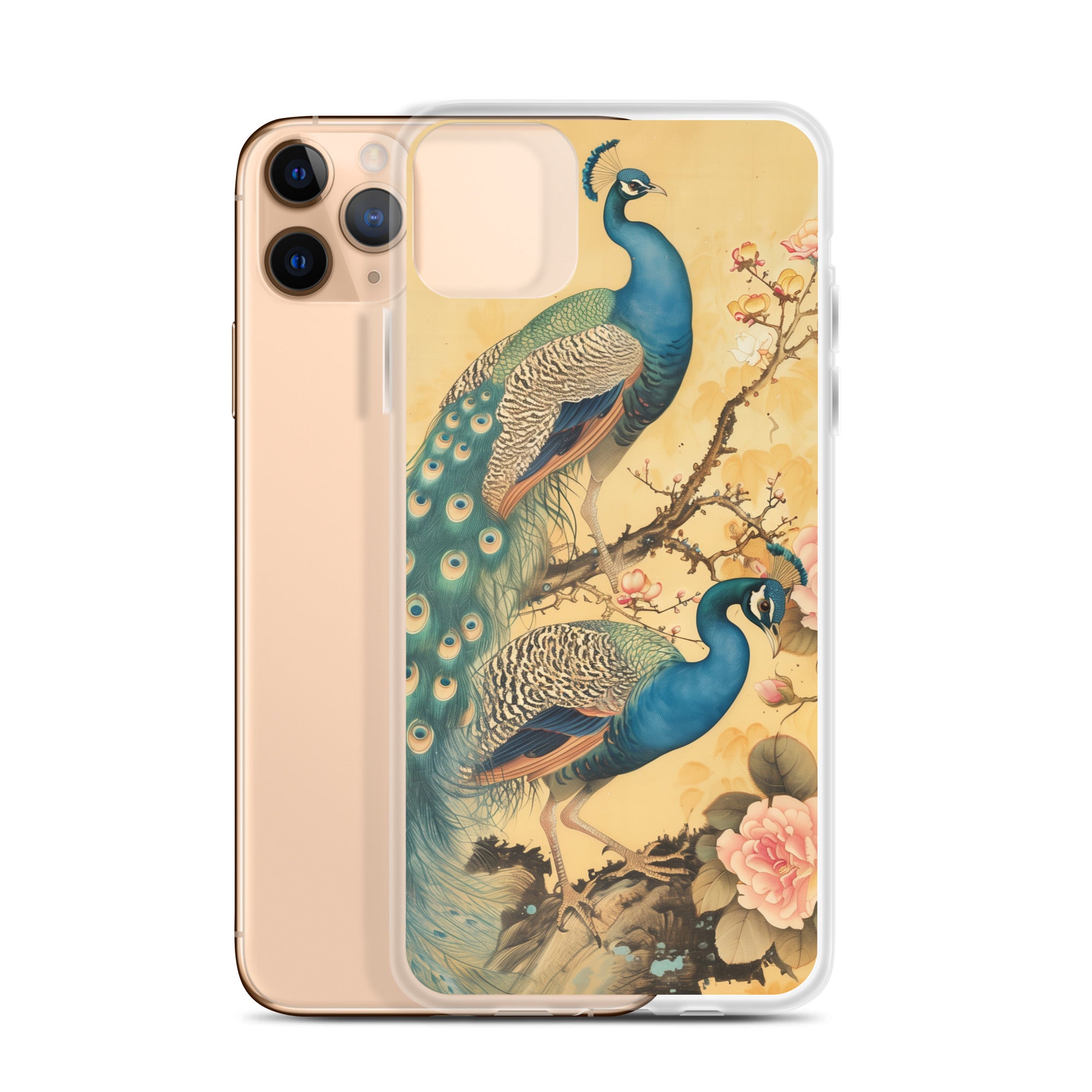 "peacock" Clear Case for iPhone®