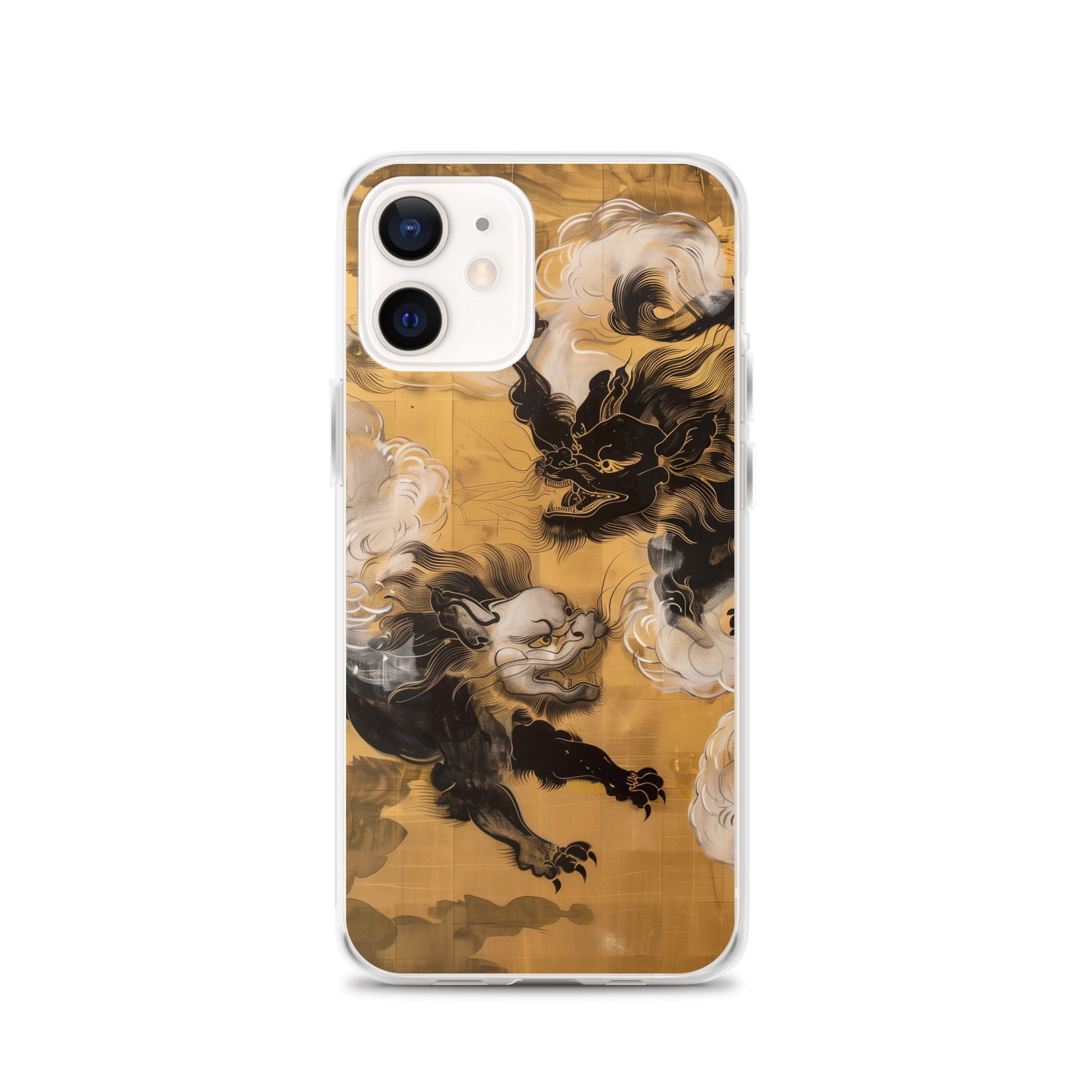 "Two lion-like creatures." Clear Case for iPhone®
