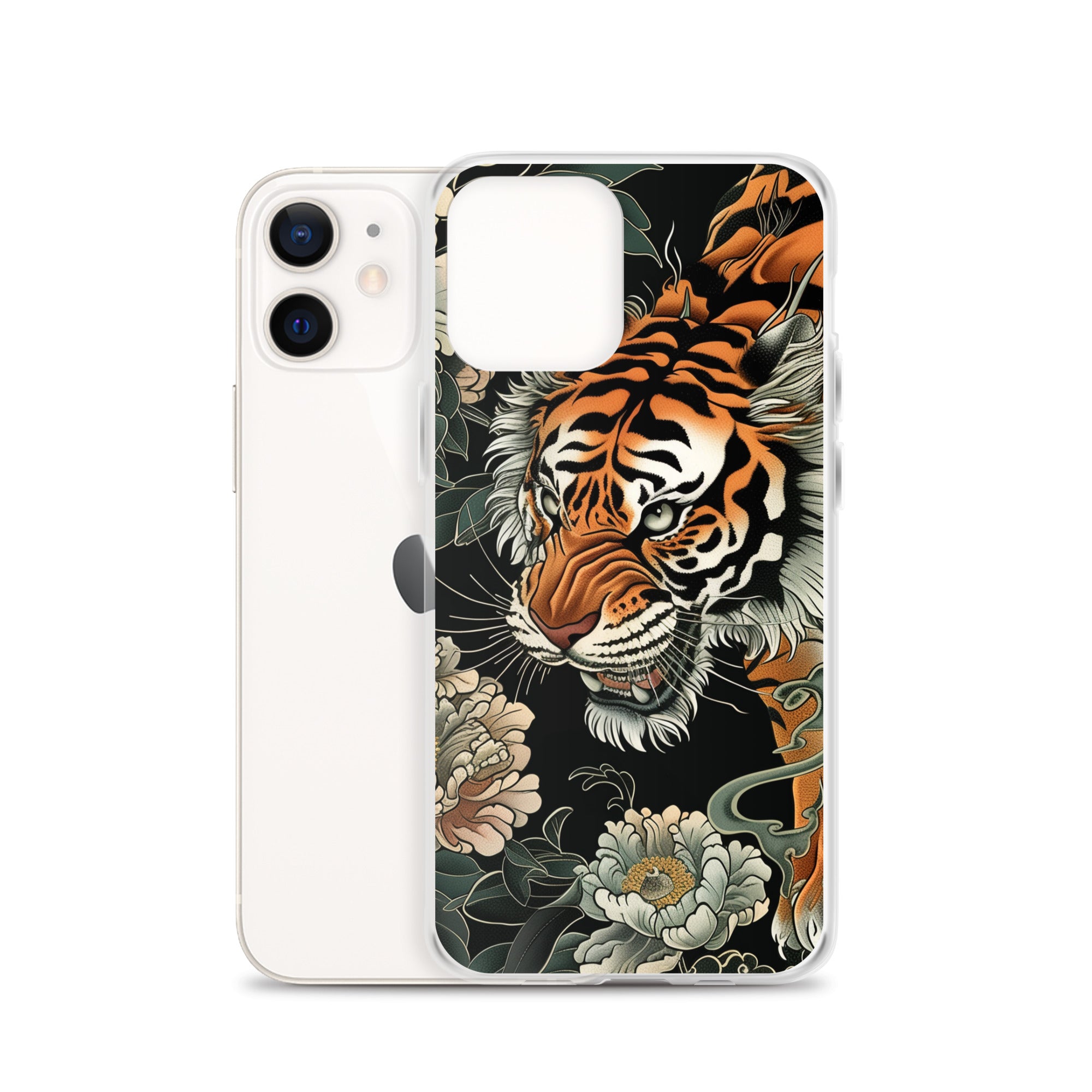 "tiger&peony" Clear Case for iPhone®