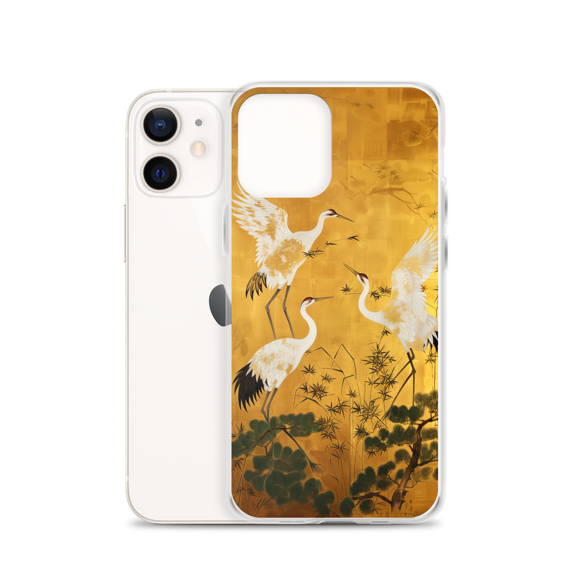 "ukiyo-e. crane." Clear Case for iPhone®