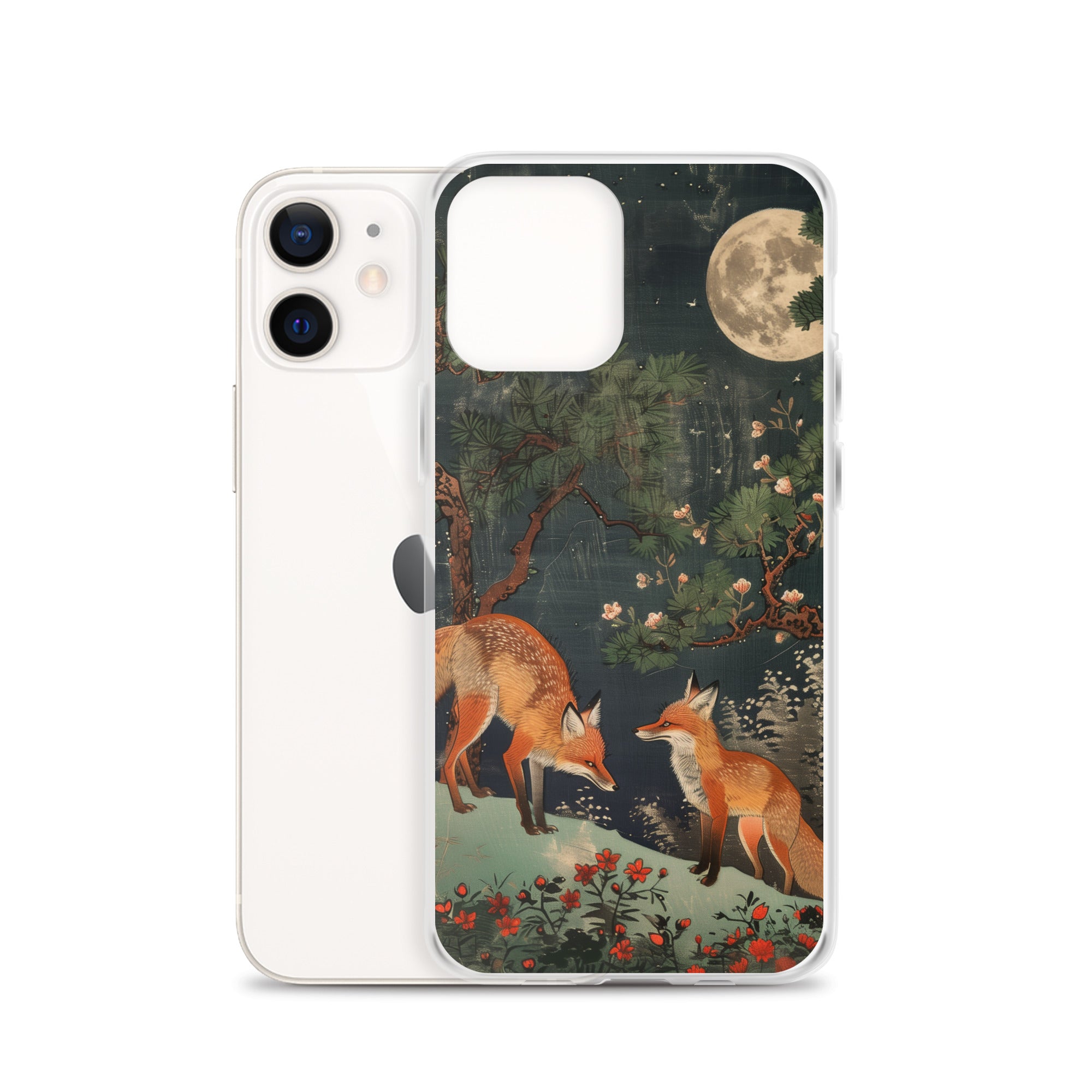 "two foxes" Clear Case for iPhone®