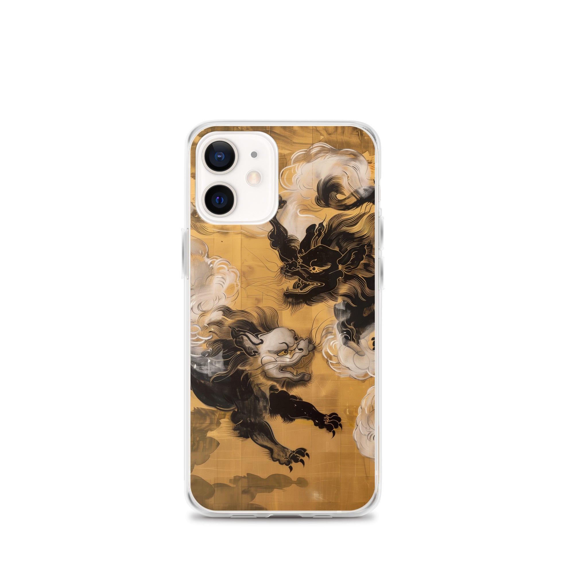 "Two lion-like creatures." Clear Case for iPhone®