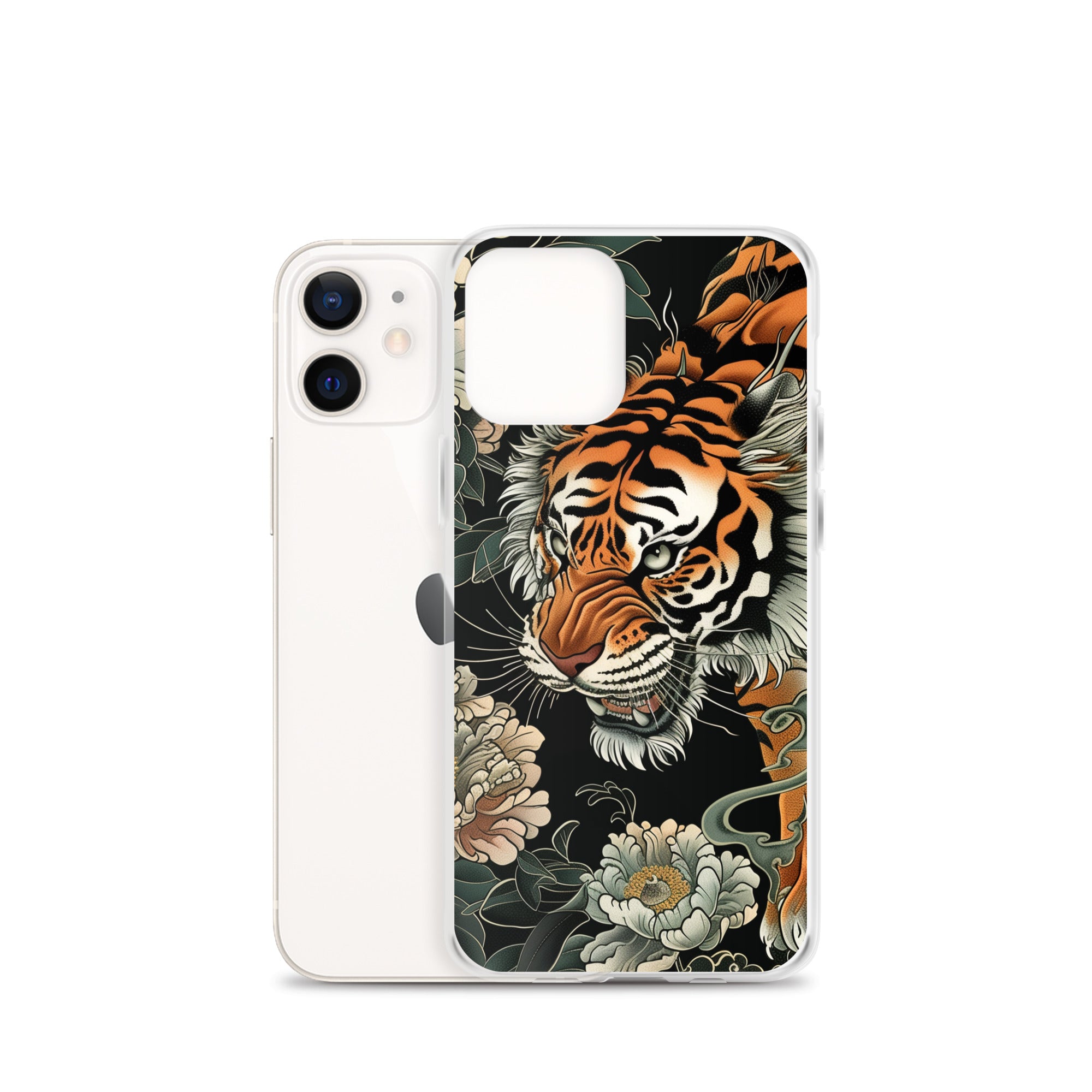 "tiger&peony" Clear Case for iPhone®