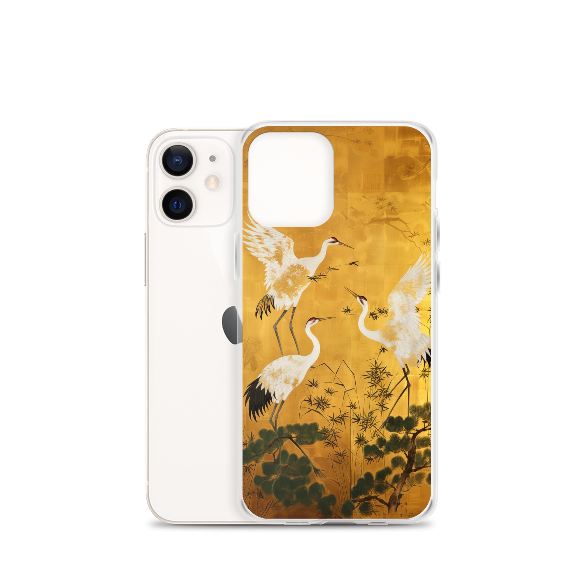 "ukiyo-e. crane." Clear Case for iPhone®