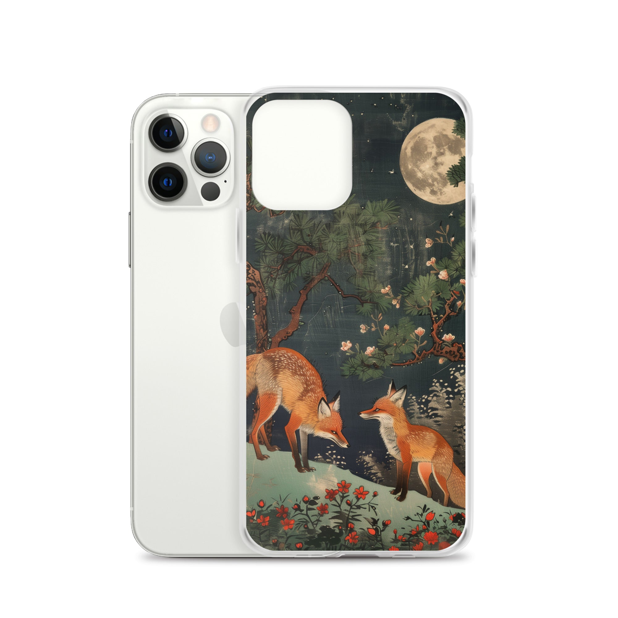 "two foxes" Clear Case for iPhone®