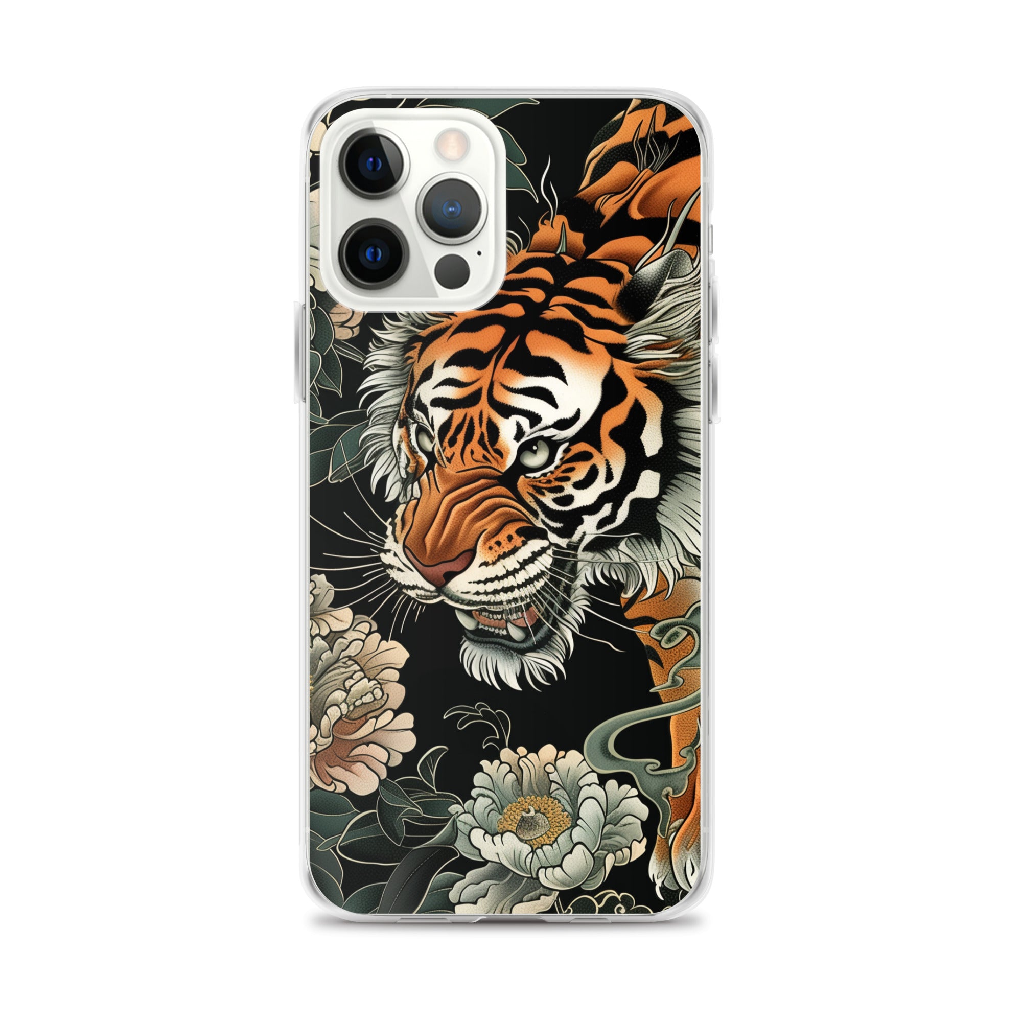"tiger&peony" Clear Case for iPhone®