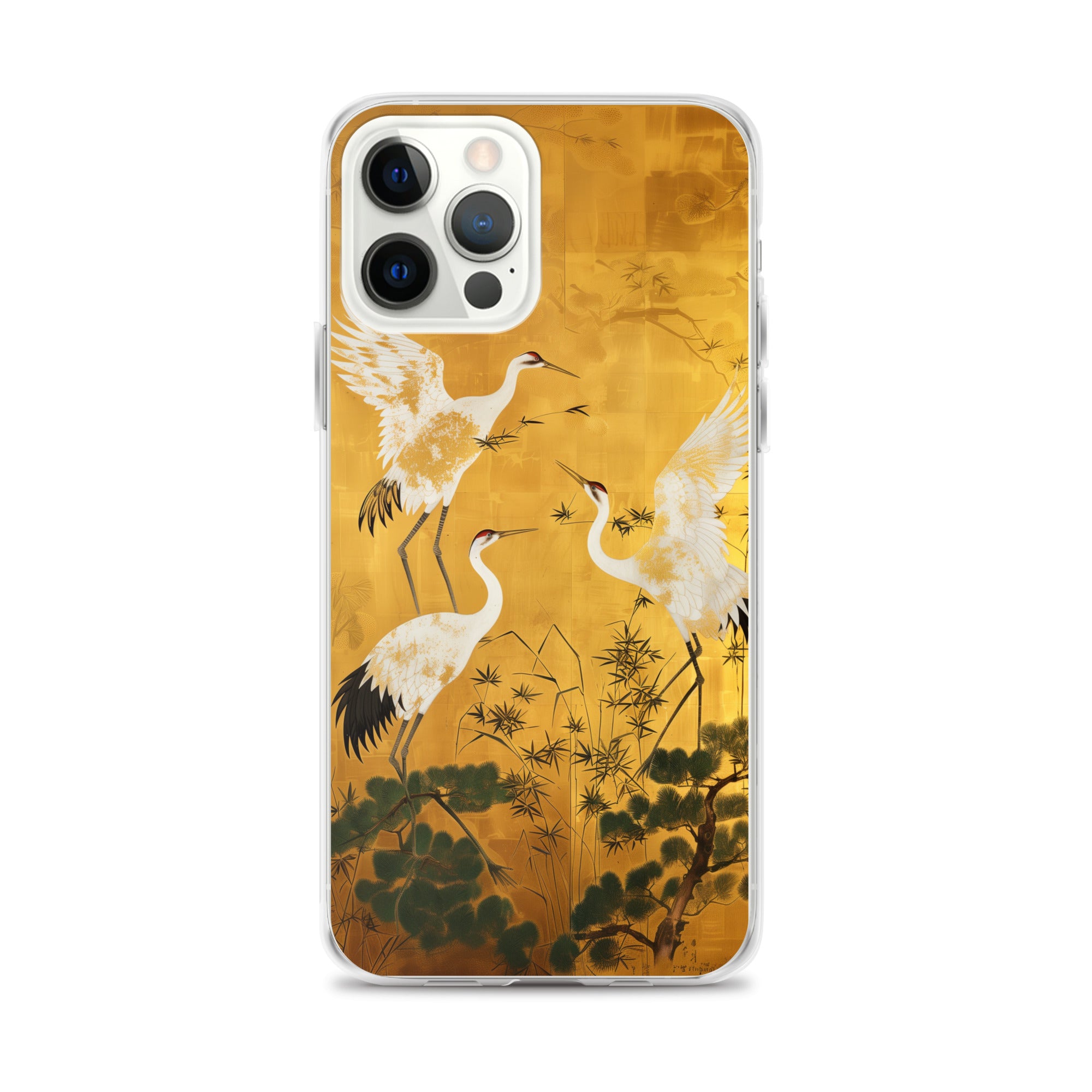 "ukiyo-e. crane." Clear Case for iPhone®