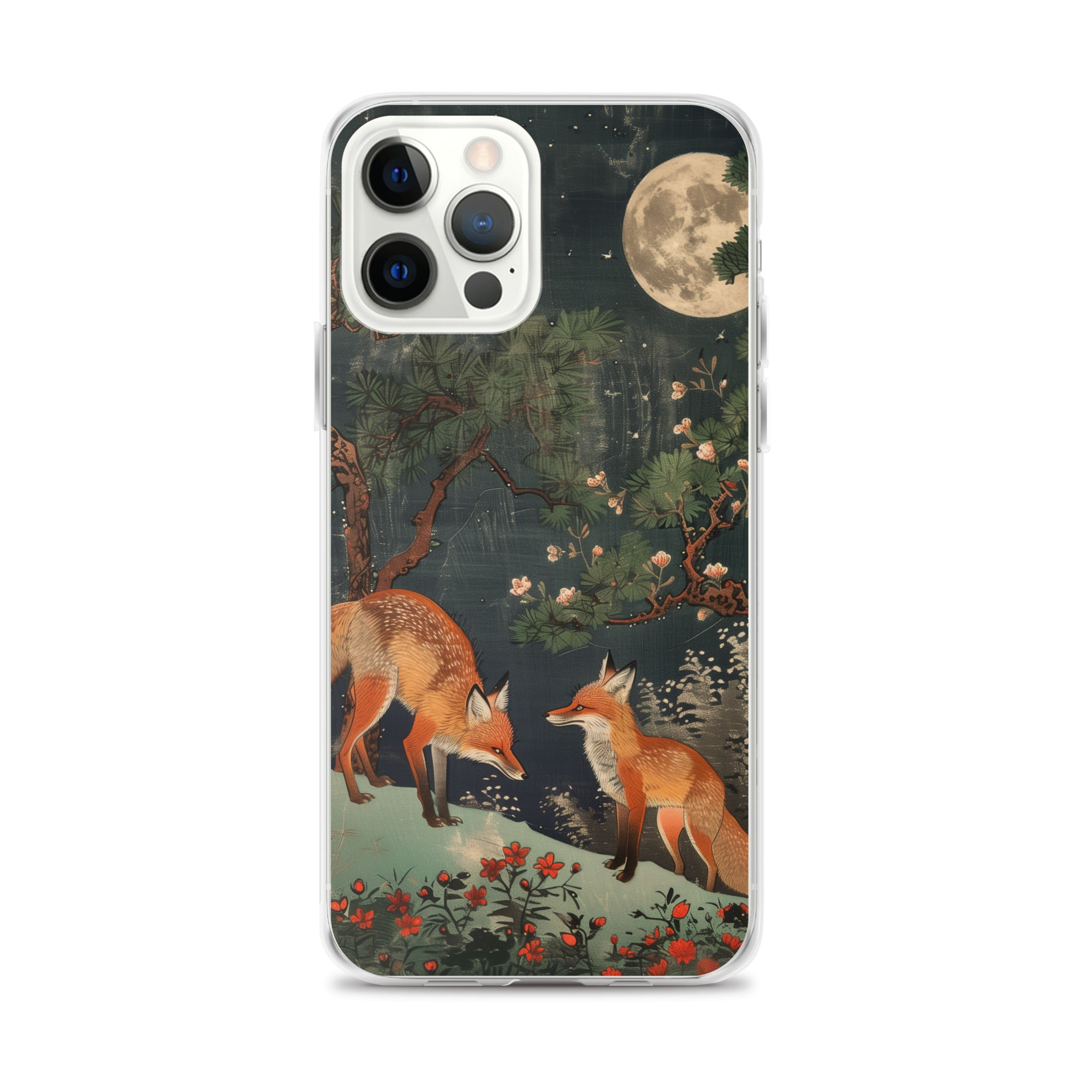 "two foxes" Clear Case for iPhone®