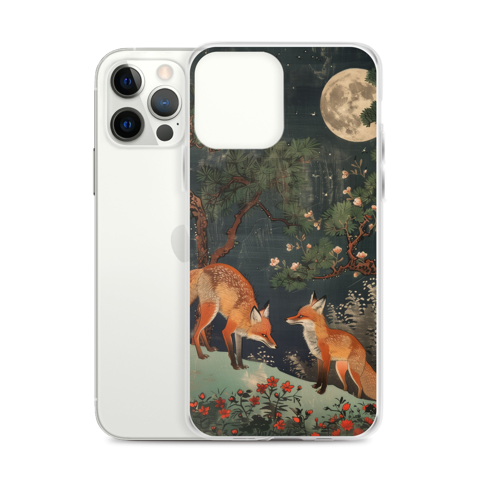 "two foxes" Clear Case for iPhone®