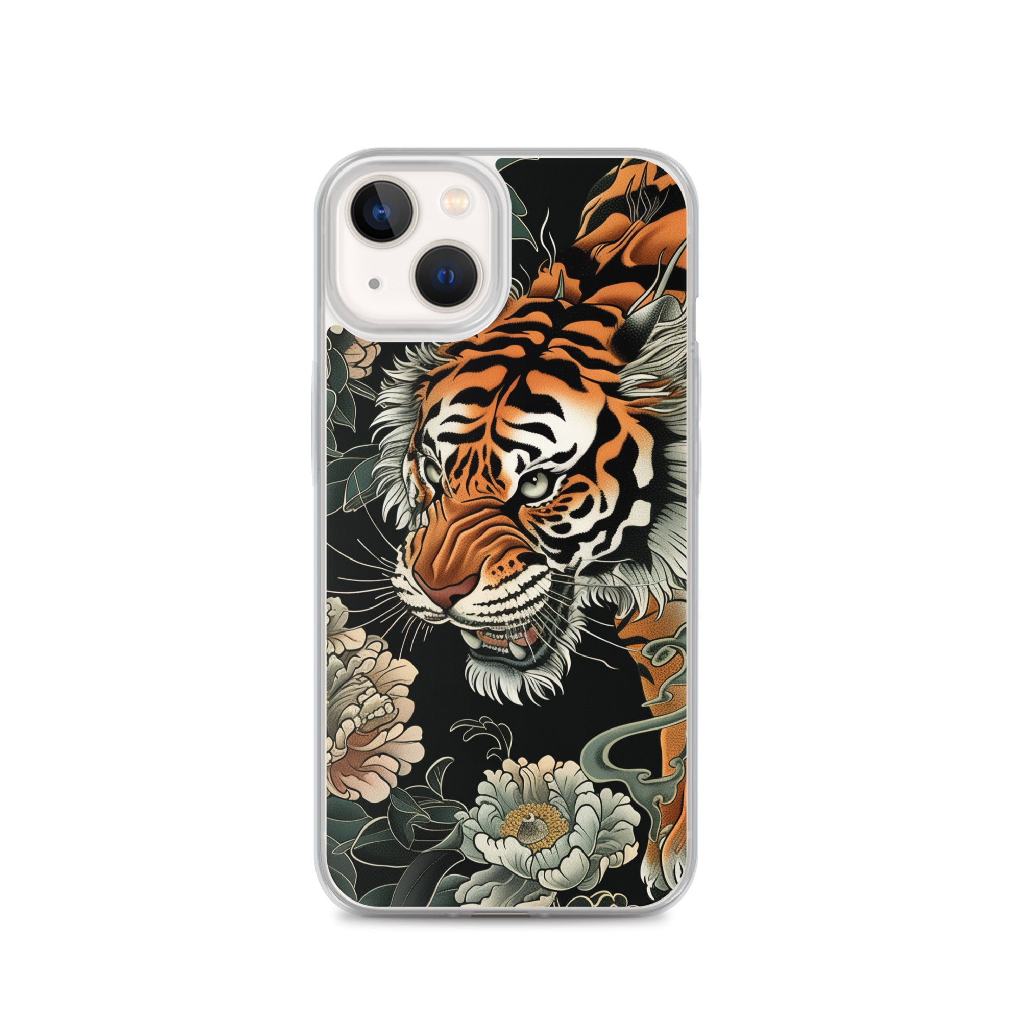 "tiger&peony" Clear Case for iPhone®