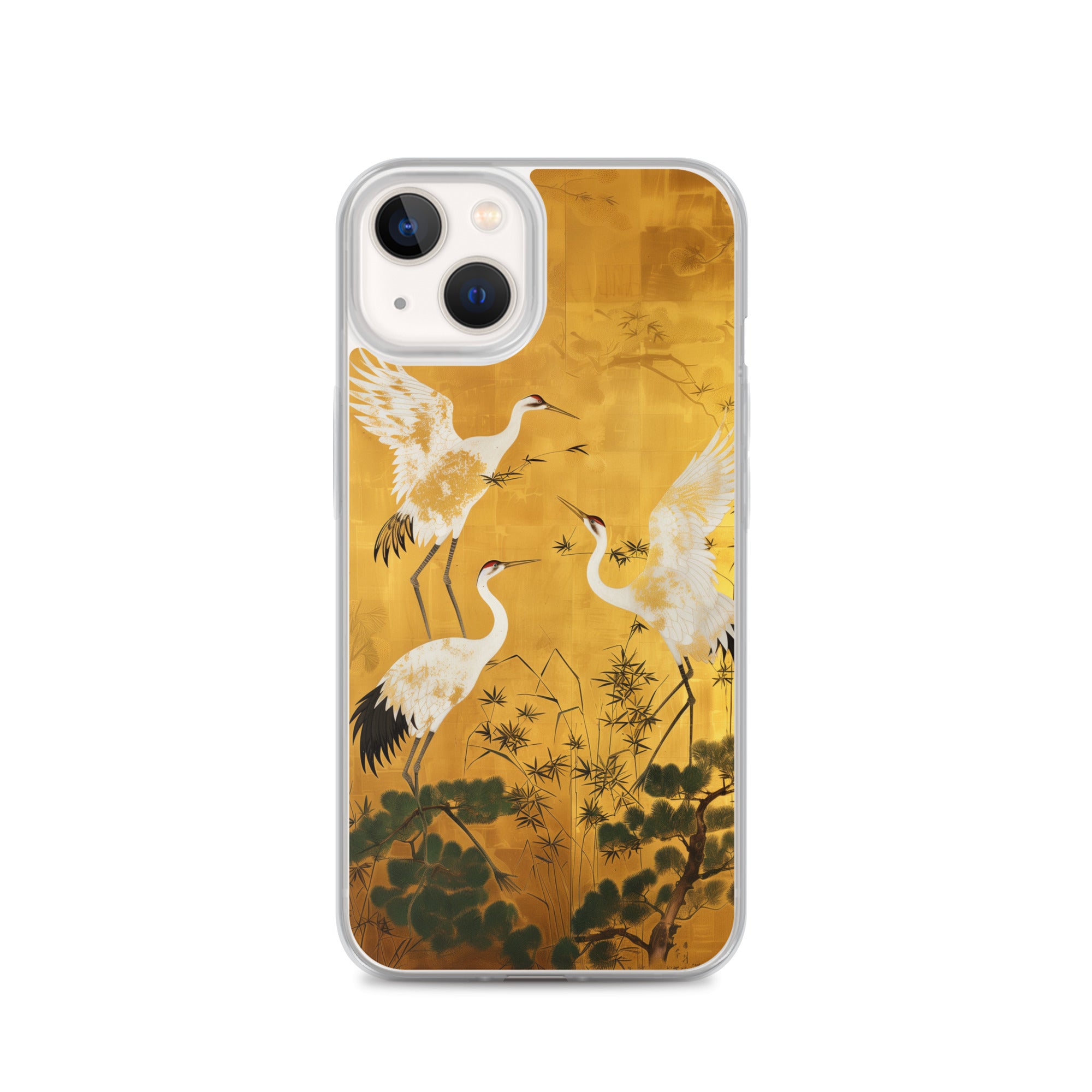 "ukiyo-e. crane." Clear Case for iPhone®