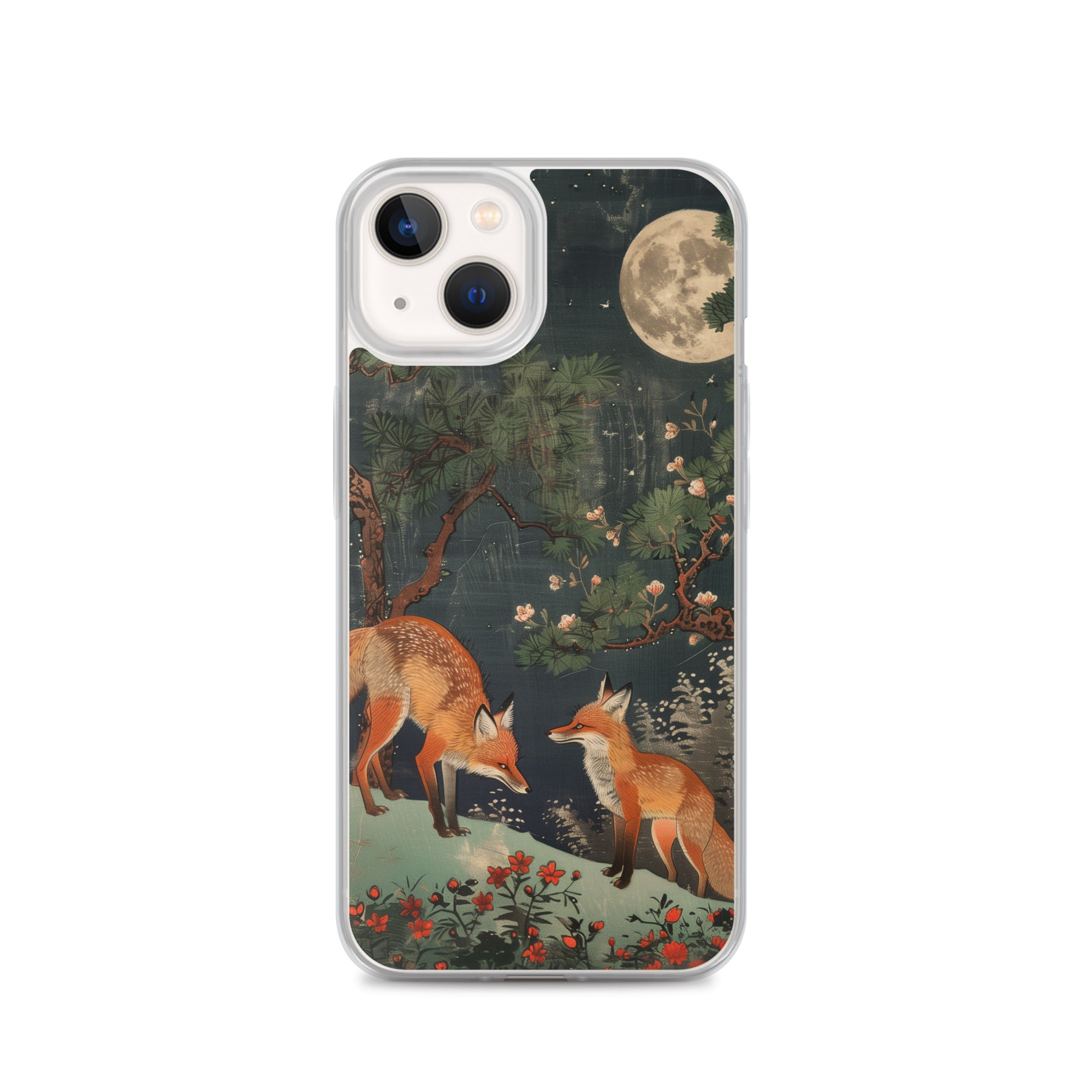 "two foxes" Clear Case for iPhone®