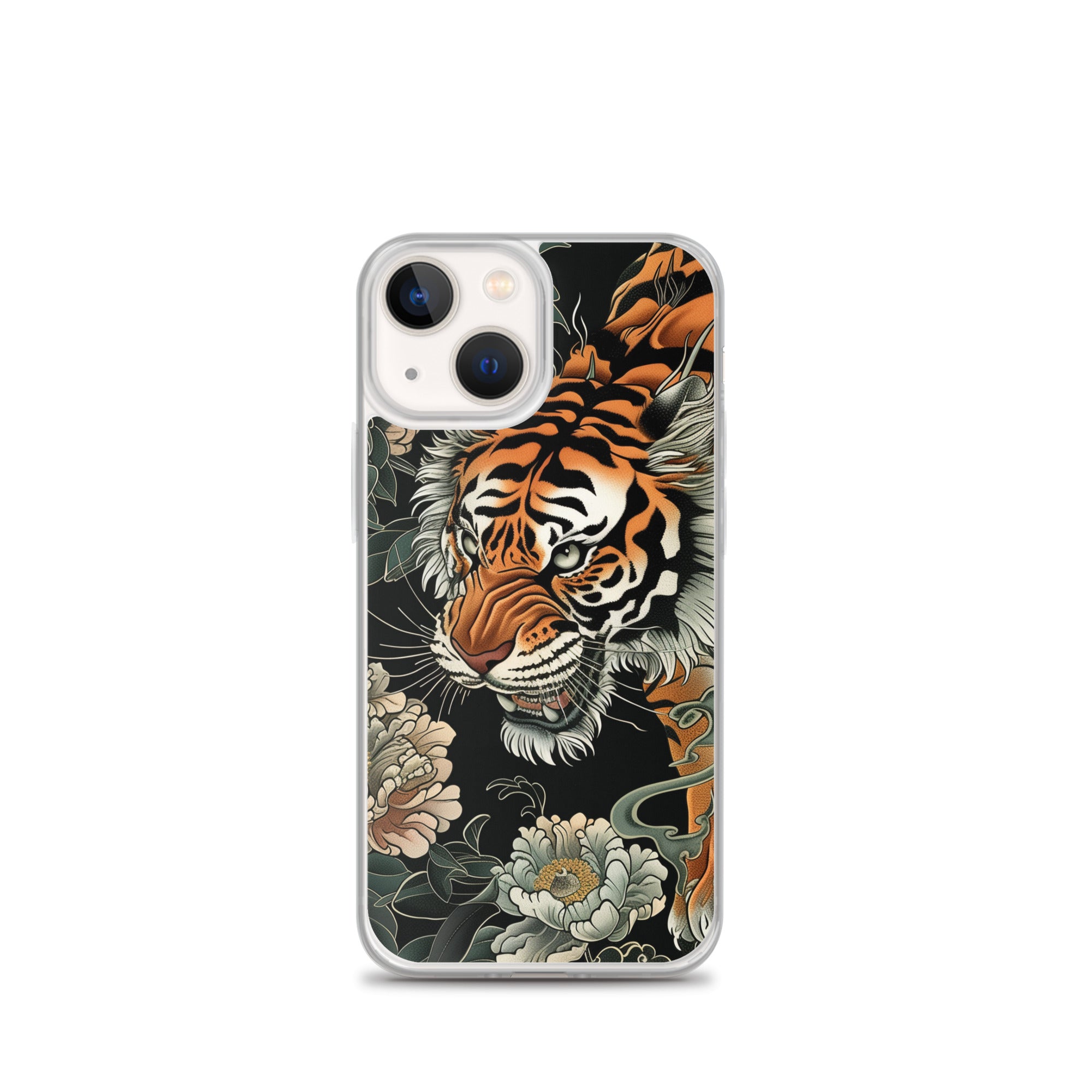 "tiger&peony" Clear Case for iPhone®