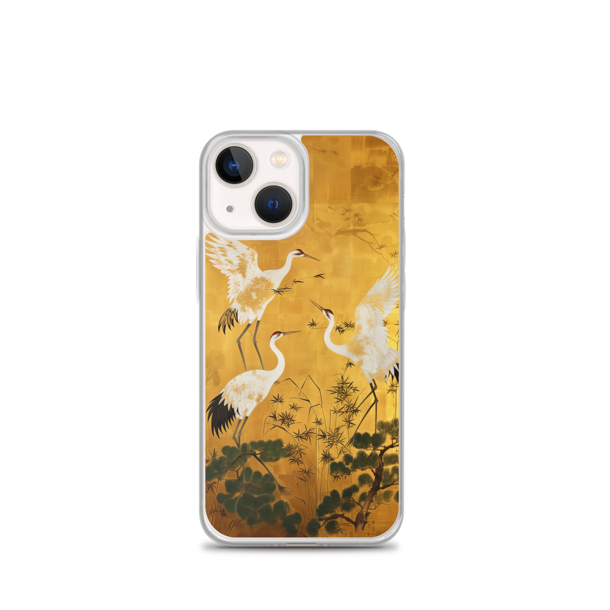 "ukiyo-e. crane." Clear Case for iPhone®