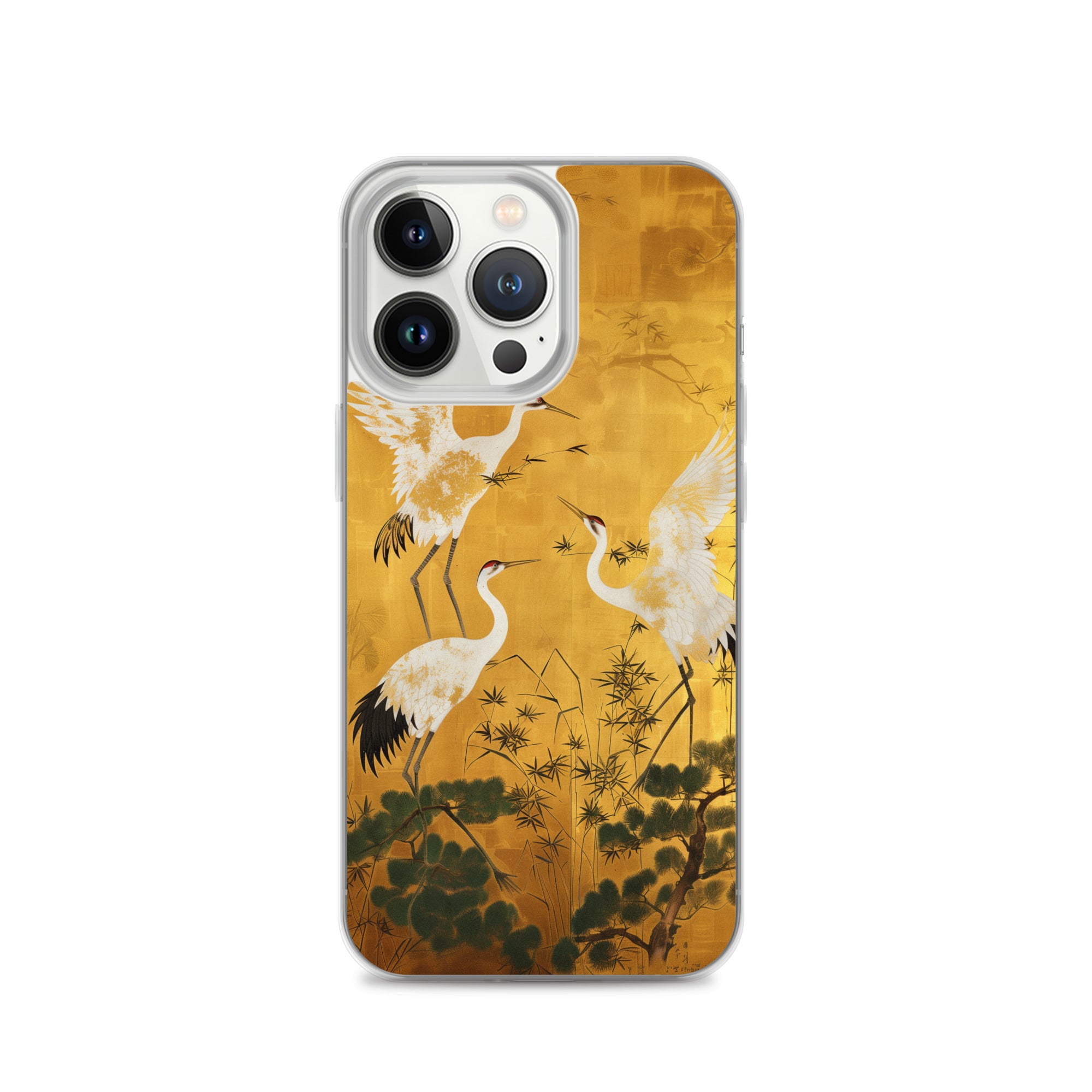 "ukiyo-e. crane." Clear Case for iPhone®