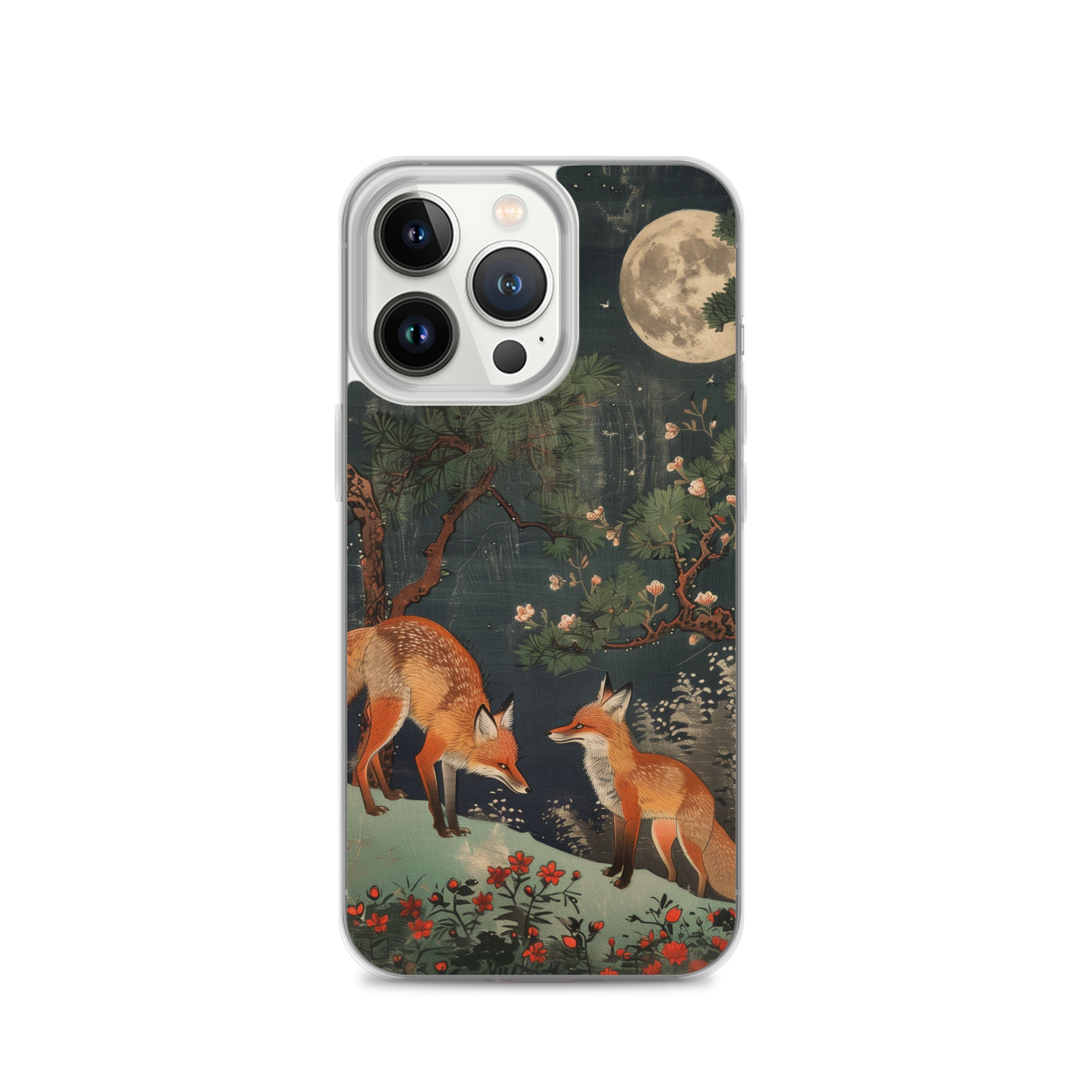 "two foxes" Clear Case for iPhone®