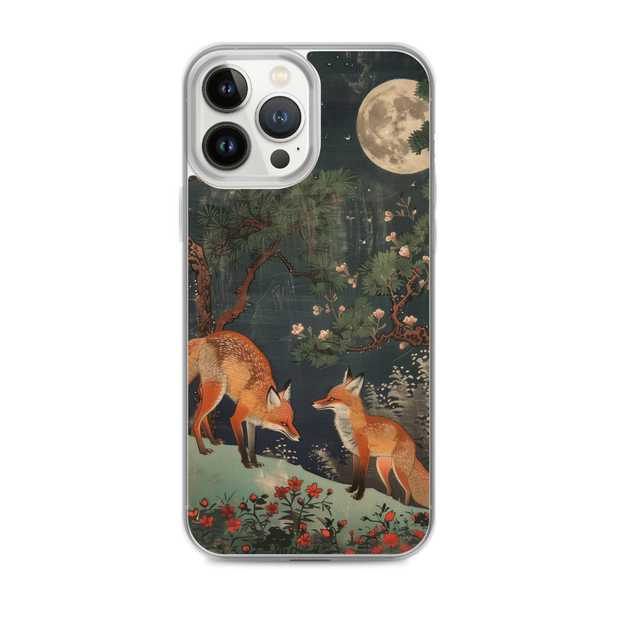 "two foxes" Clear Case for iPhone®