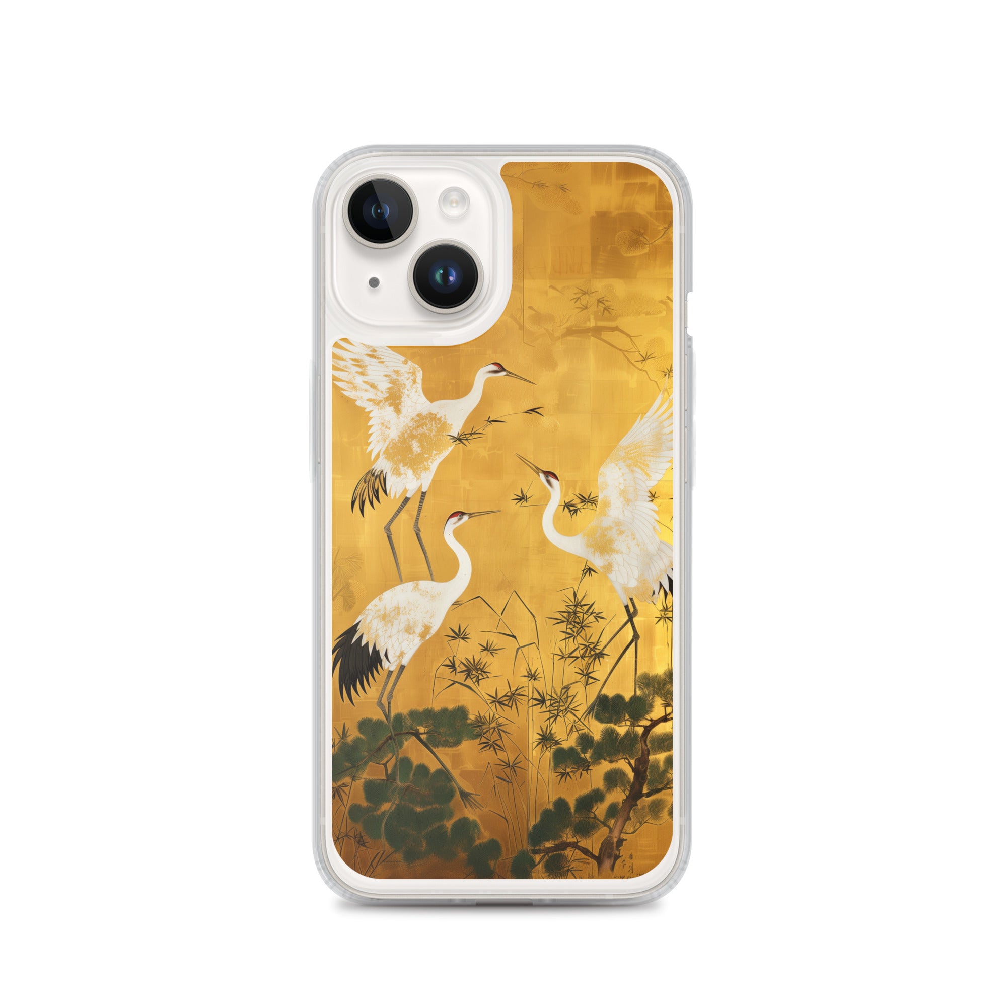 "ukiyo-e. crane." Clear Case for iPhone®