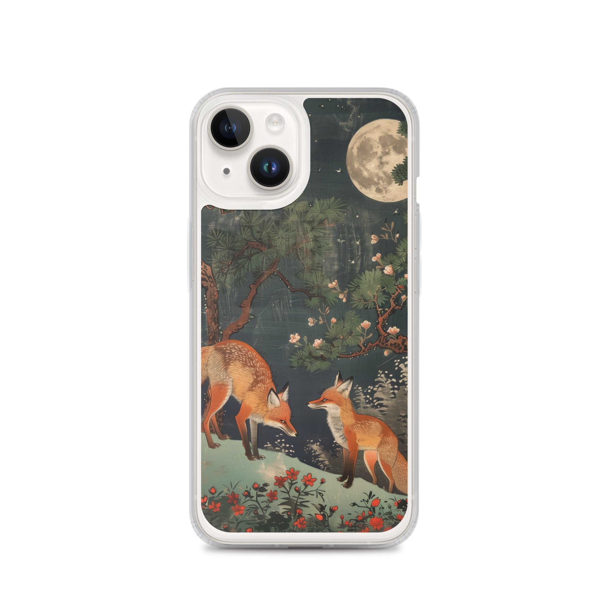 "two foxes" Clear Case for iPhone®