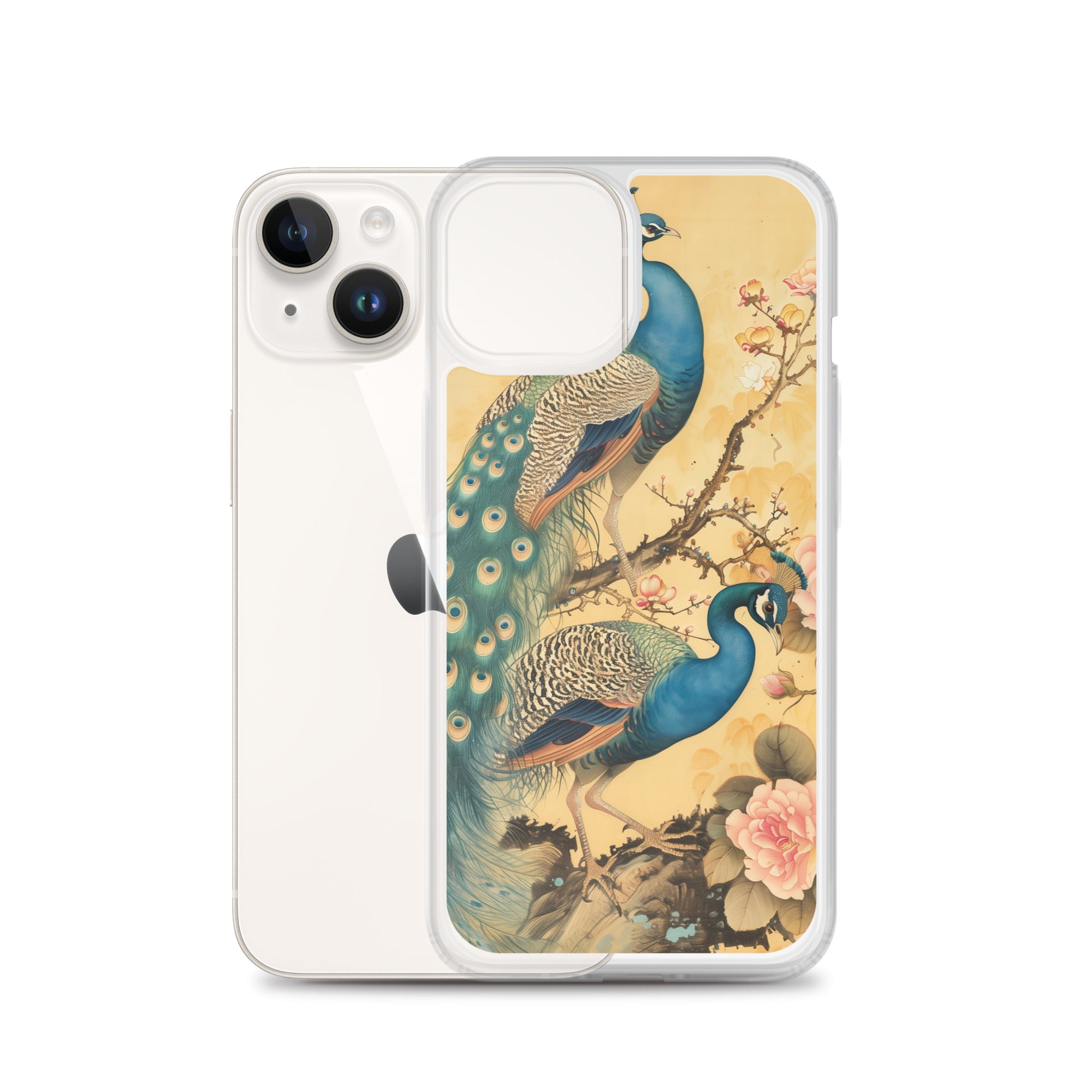 "peacock" Clear Case for iPhone®