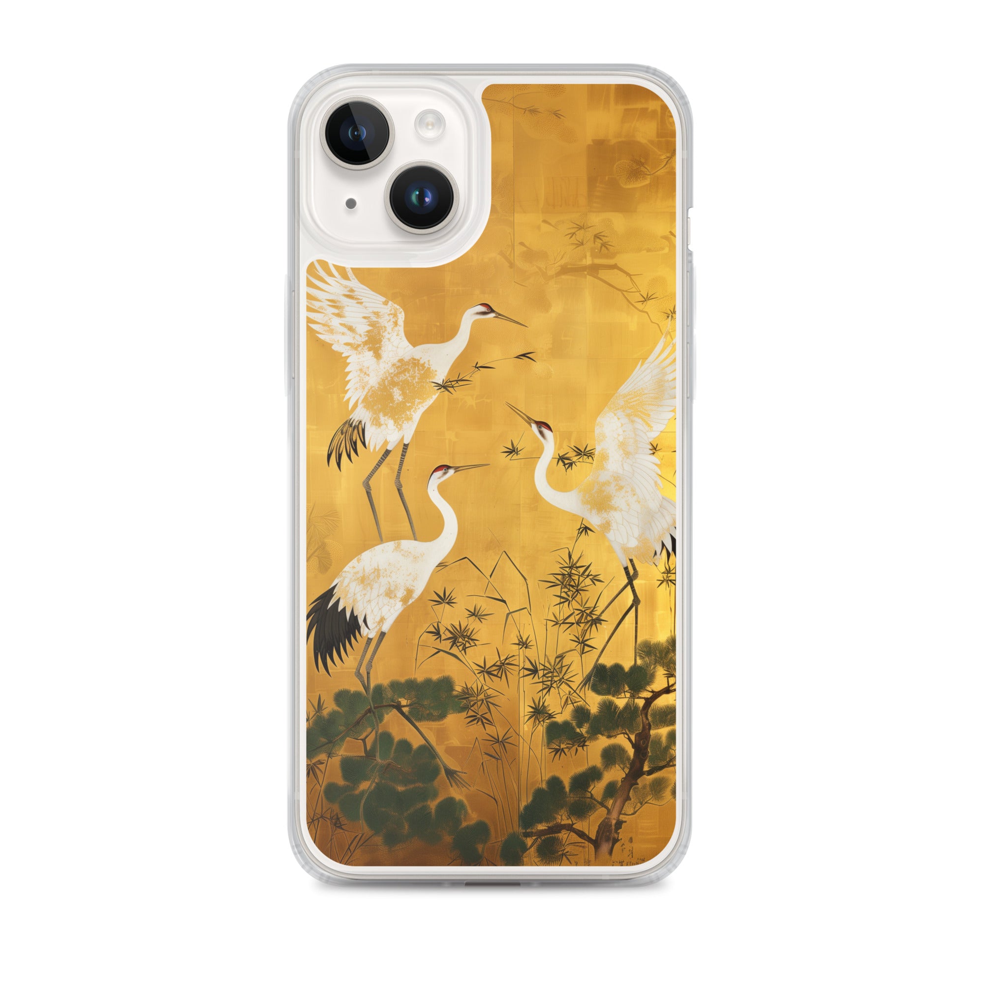 "ukiyo-e. crane." Clear Case for iPhone®