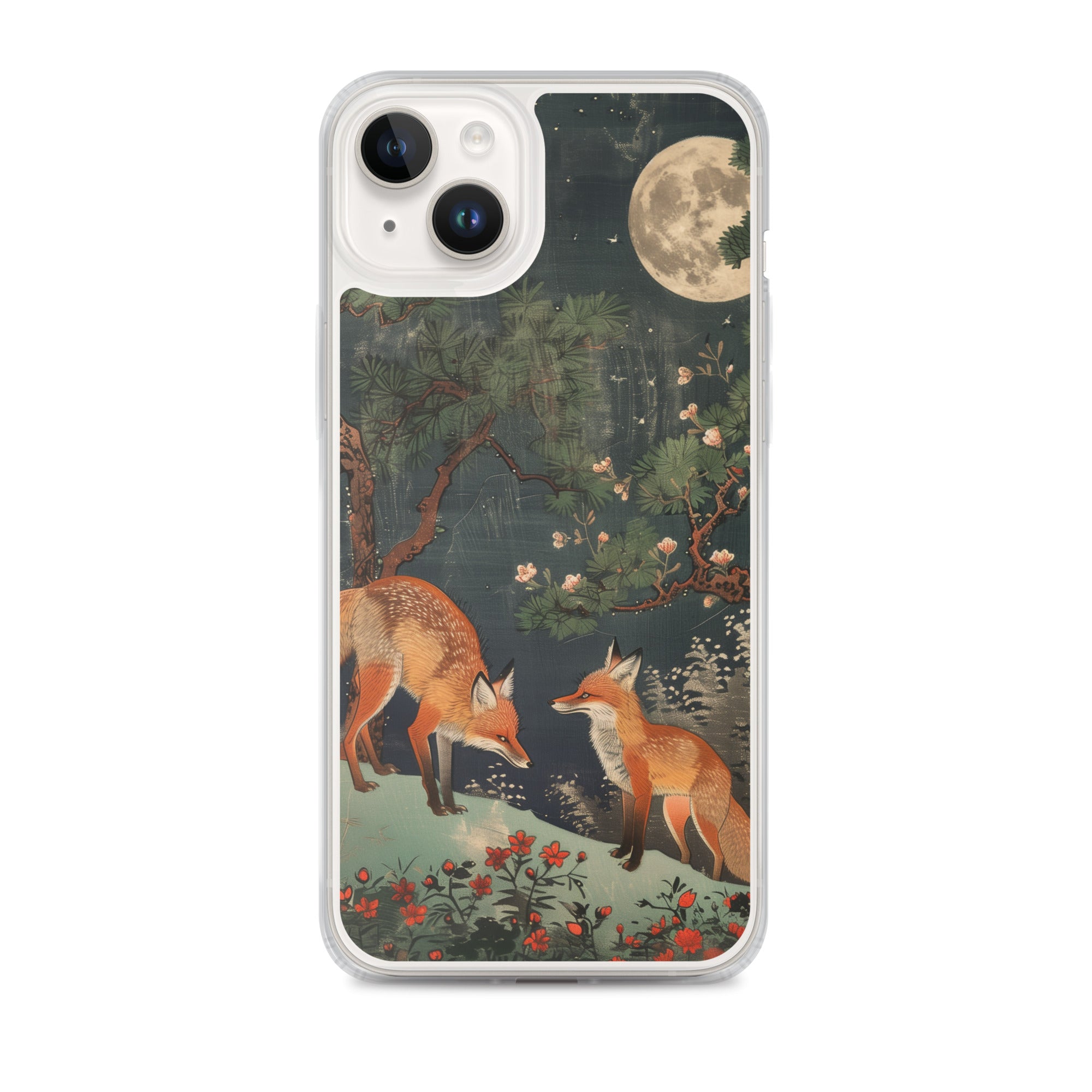 "two foxes" Clear Case for iPhone®