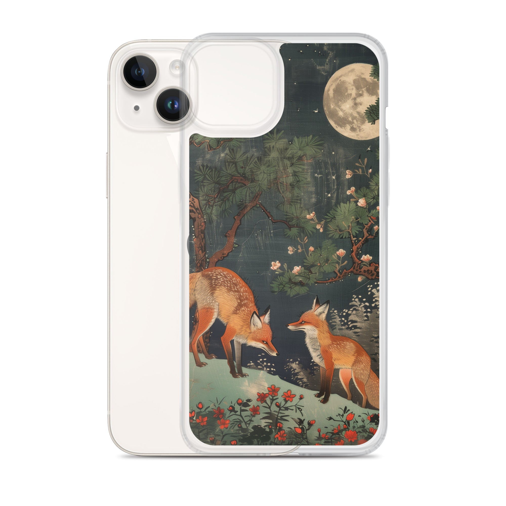 "two foxes" Clear Case for iPhone®