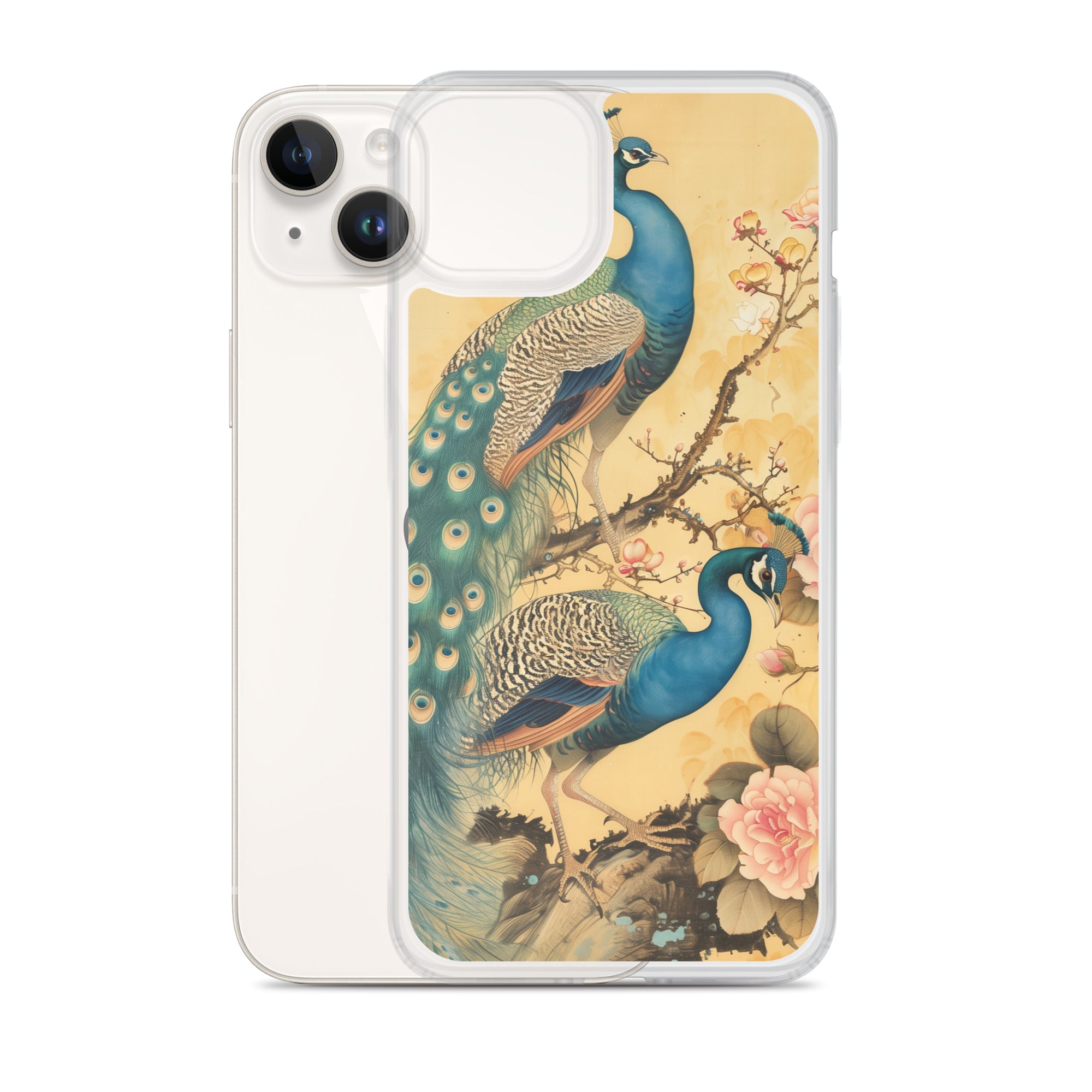 "peacock" Clear Case for iPhone®