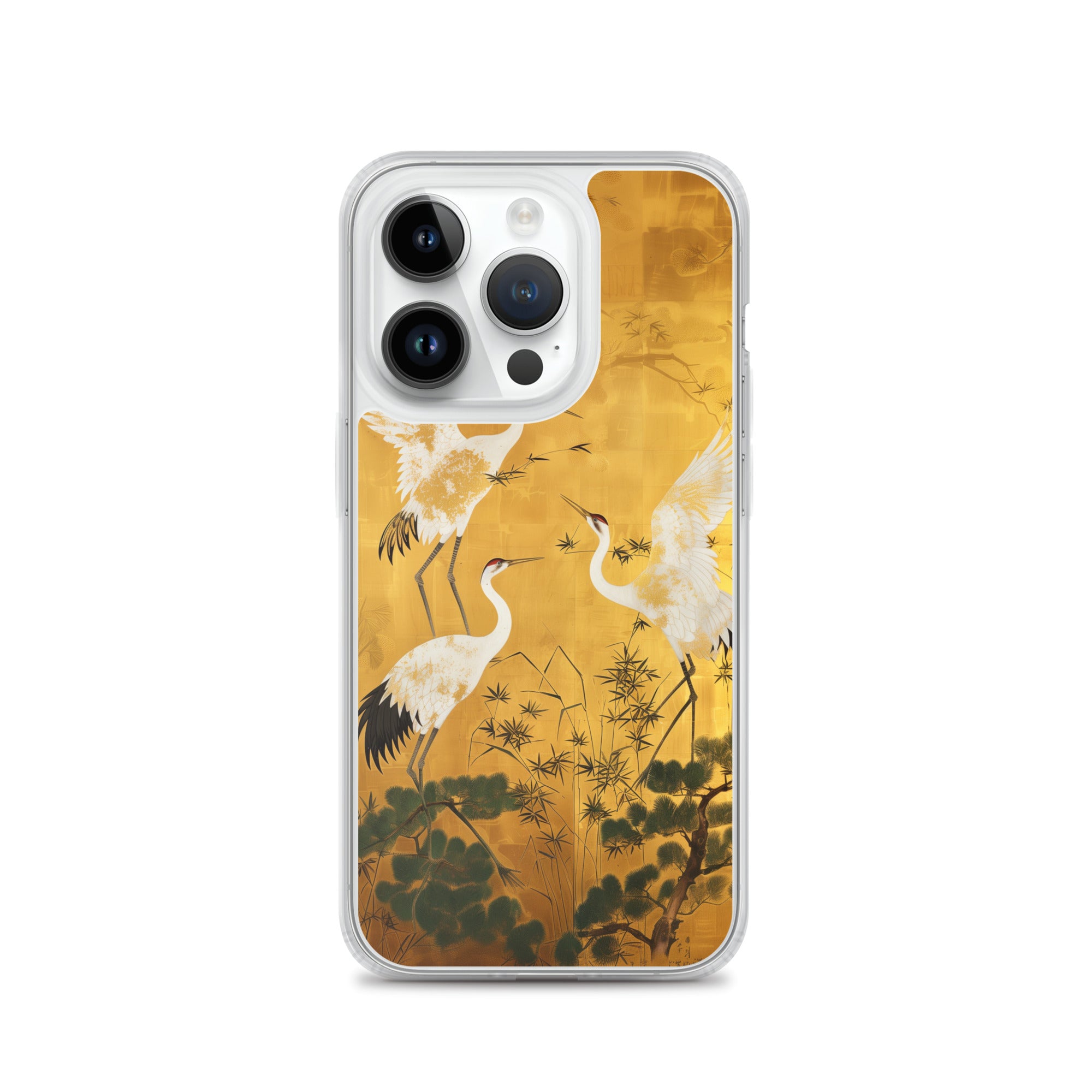 "ukiyo-e. crane." Clear Case for iPhone®