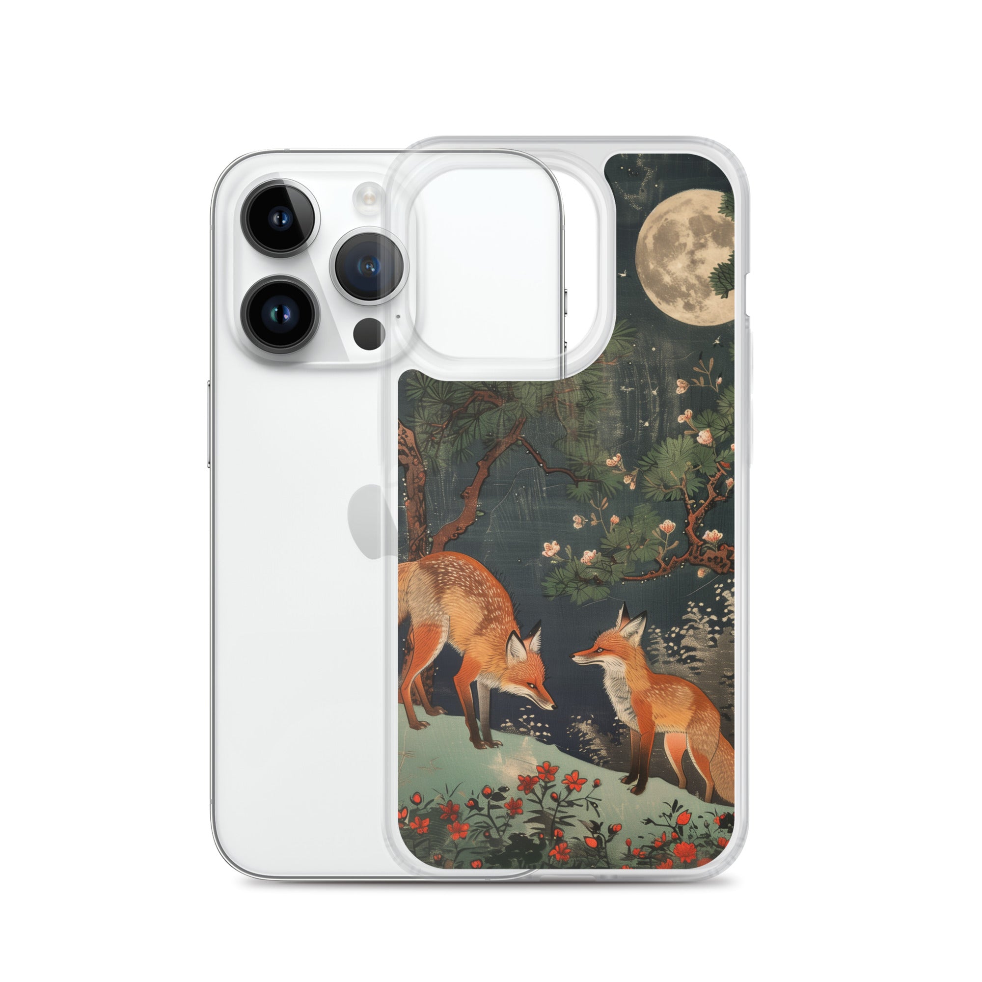 "two foxes" Clear Case for iPhone®