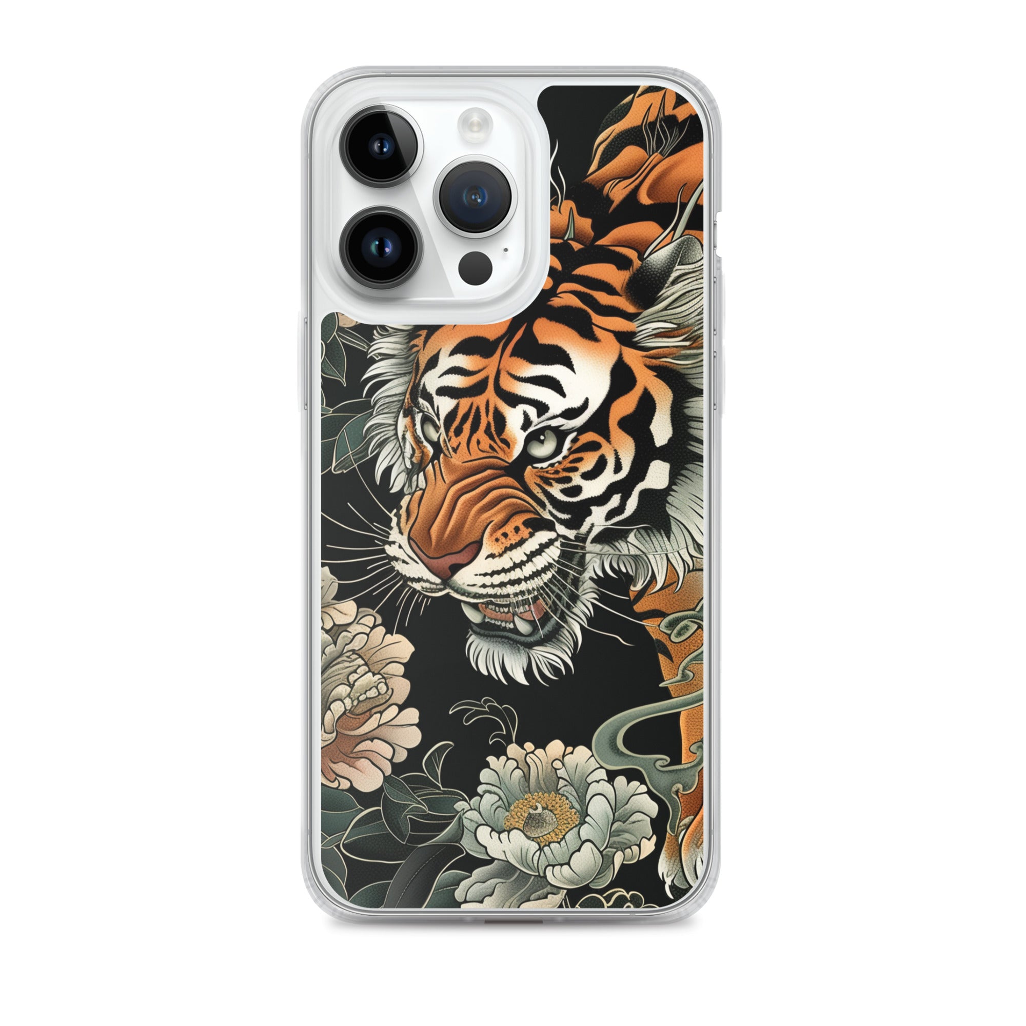 "tiger&peony" Clear Case for iPhone®