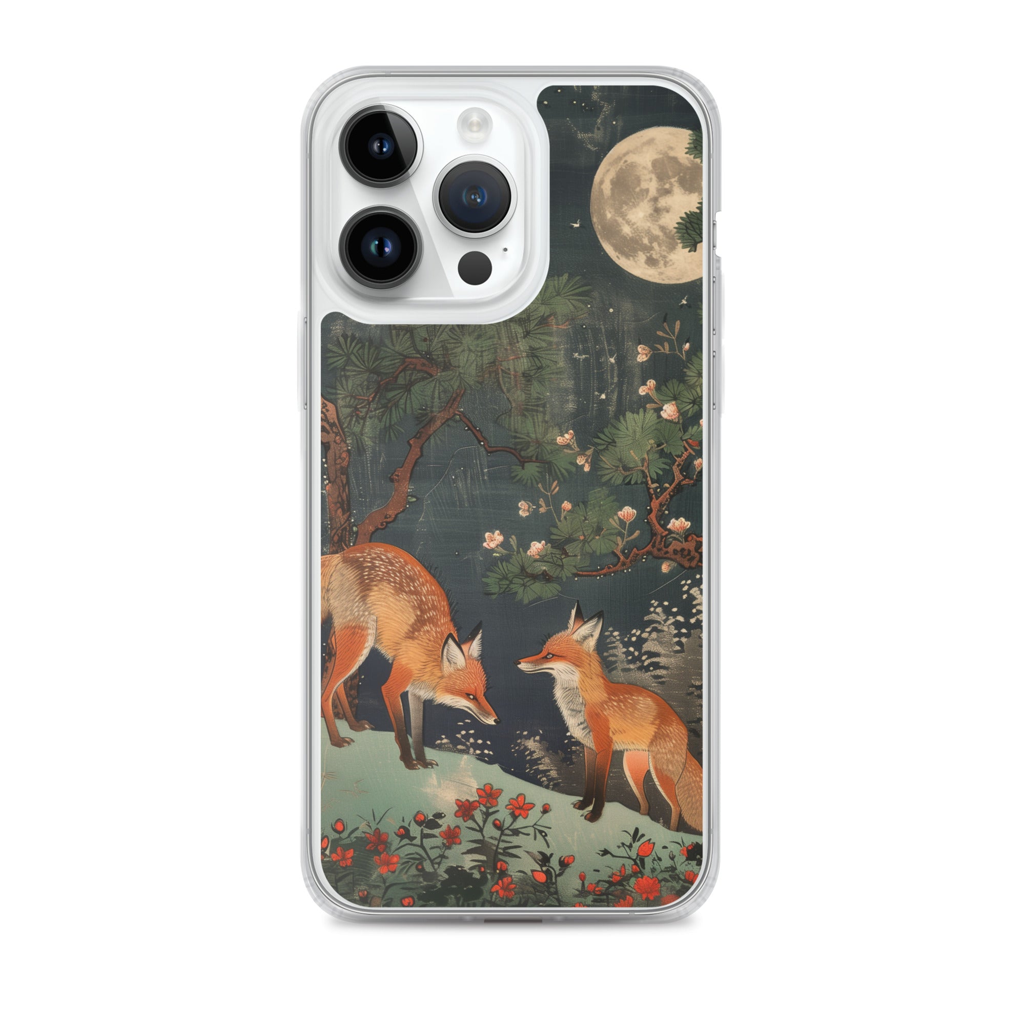 "two foxes" Clear Case for iPhone®