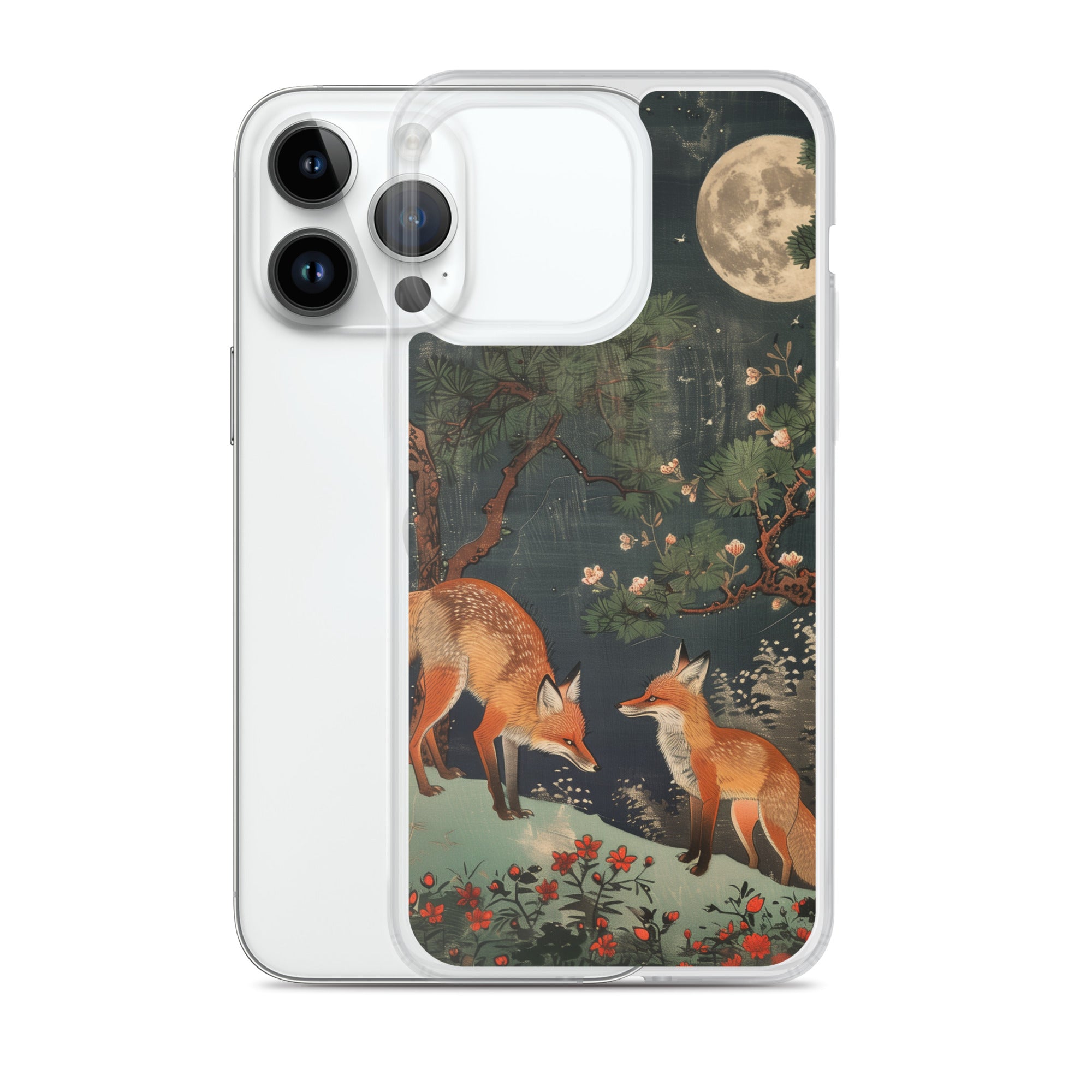 "two foxes" Clear Case for iPhone®