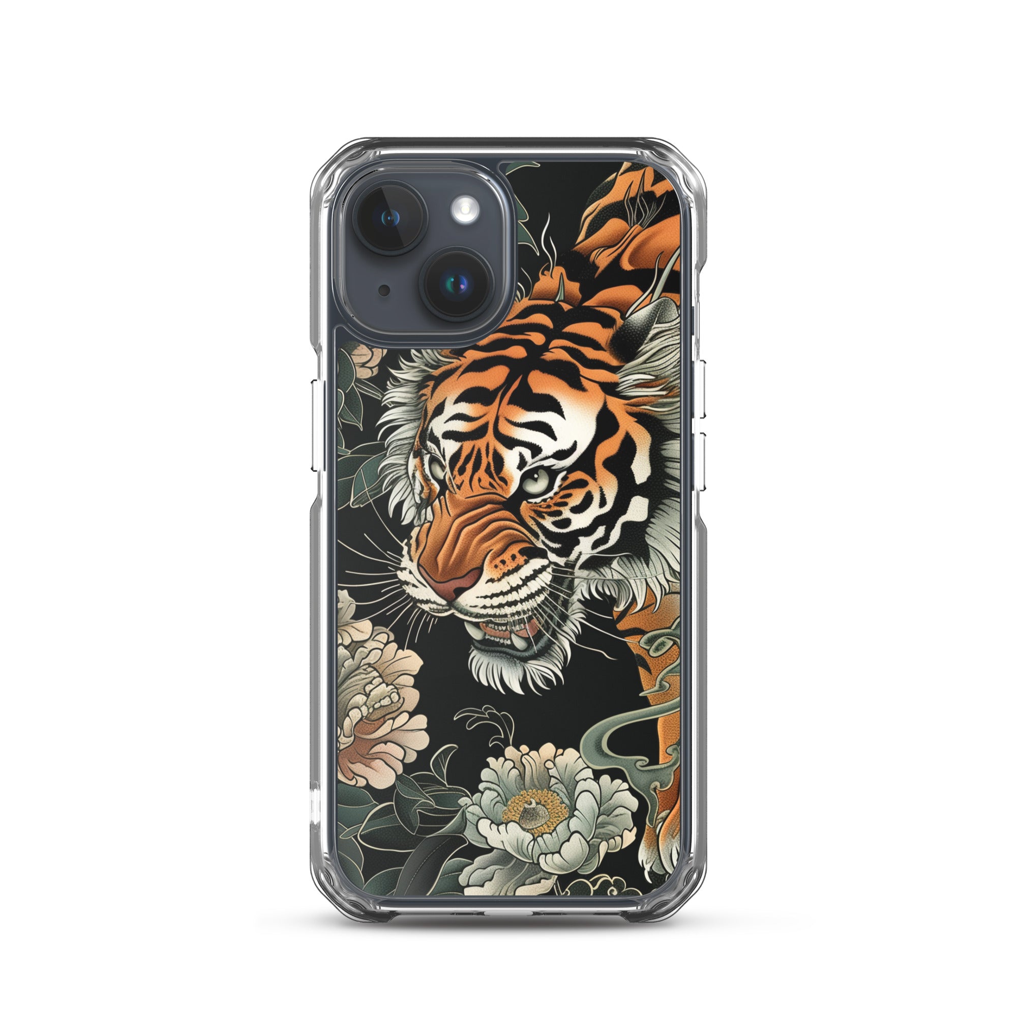 "tiger&peony" Clear Case for iPhone®