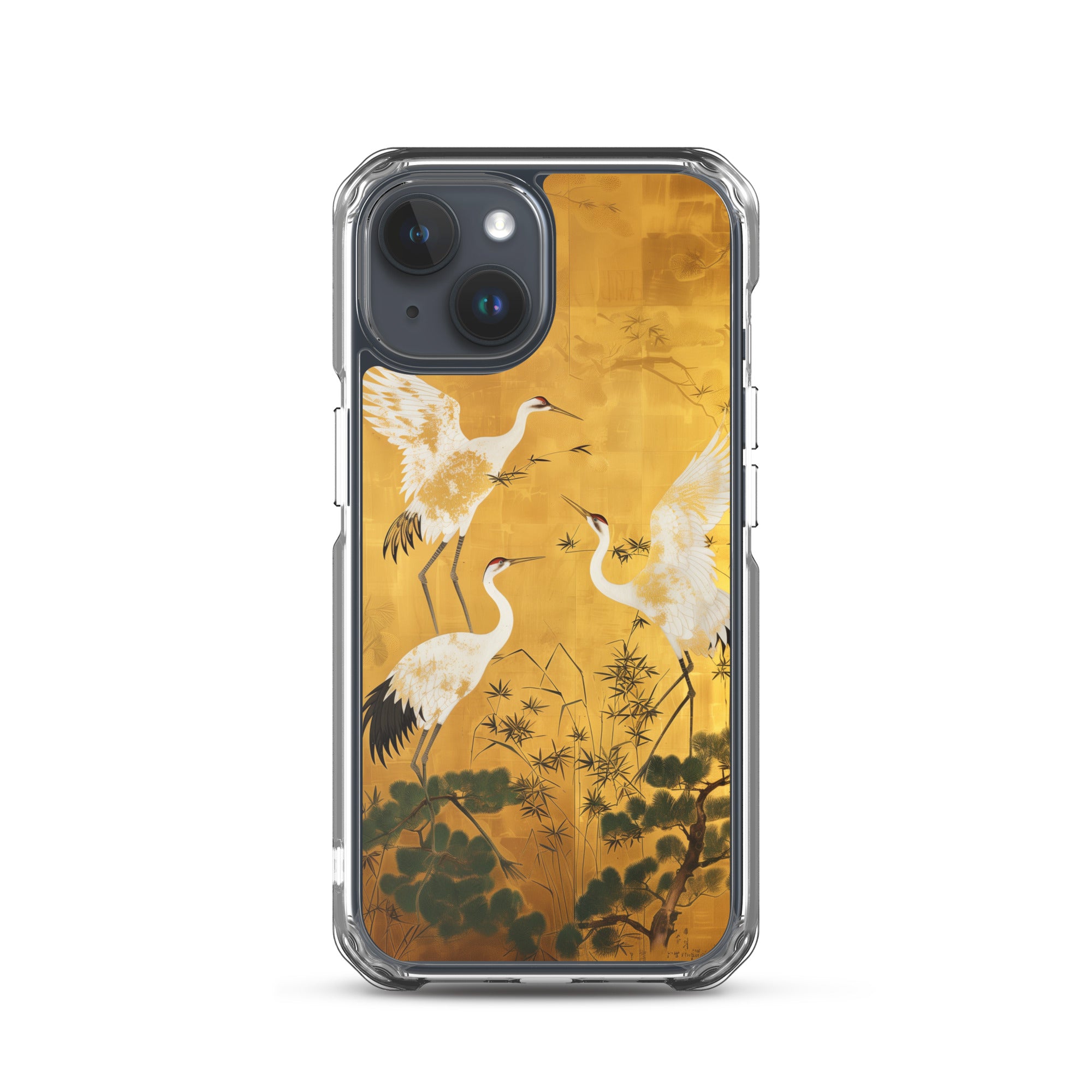 "ukiyo-e. crane." Clear Case for iPhone®