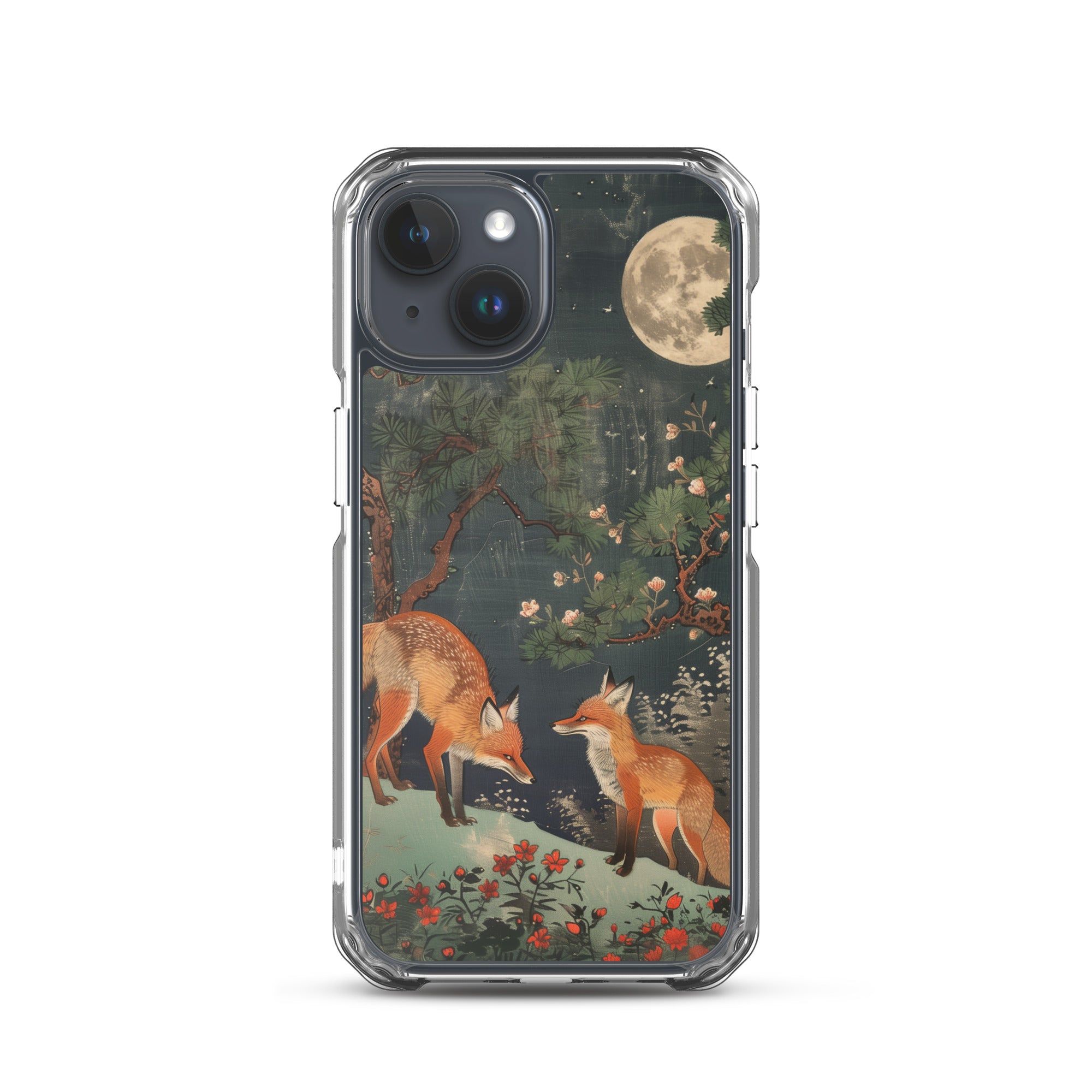 "two foxes" Clear Case for iPhone®