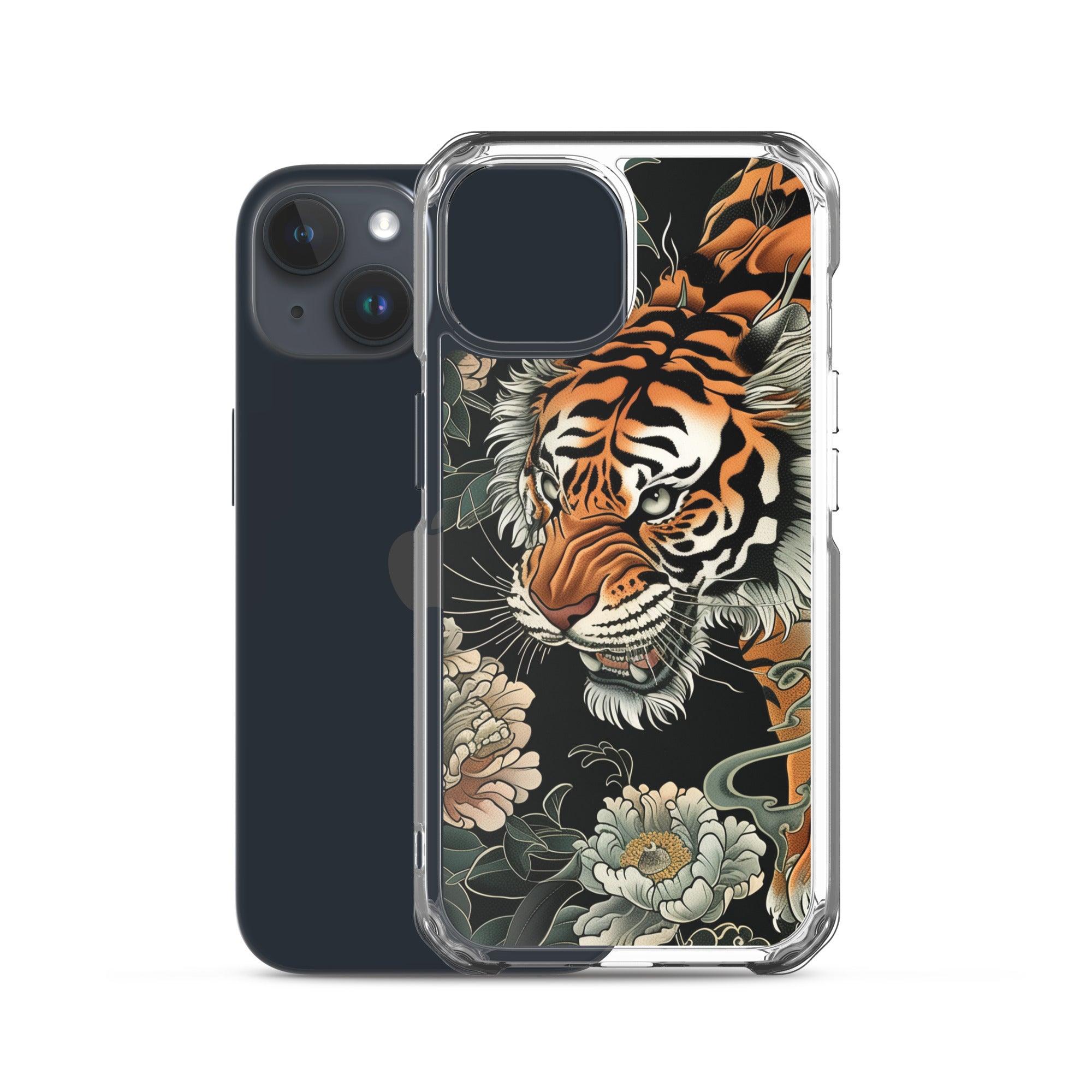 "tiger&peony" Clear Case for iPhone®