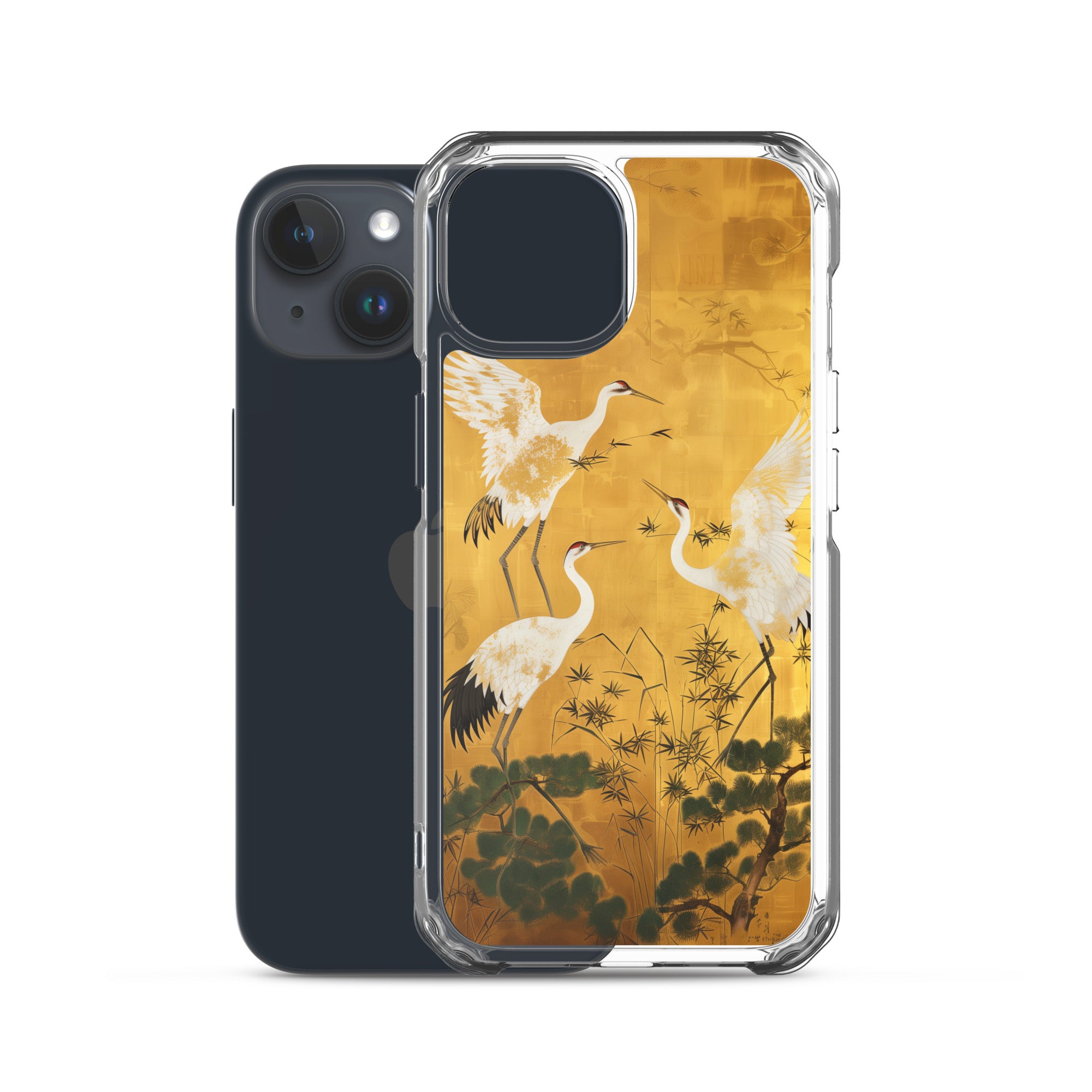 "ukiyo-e. crane." Clear Case for iPhone®