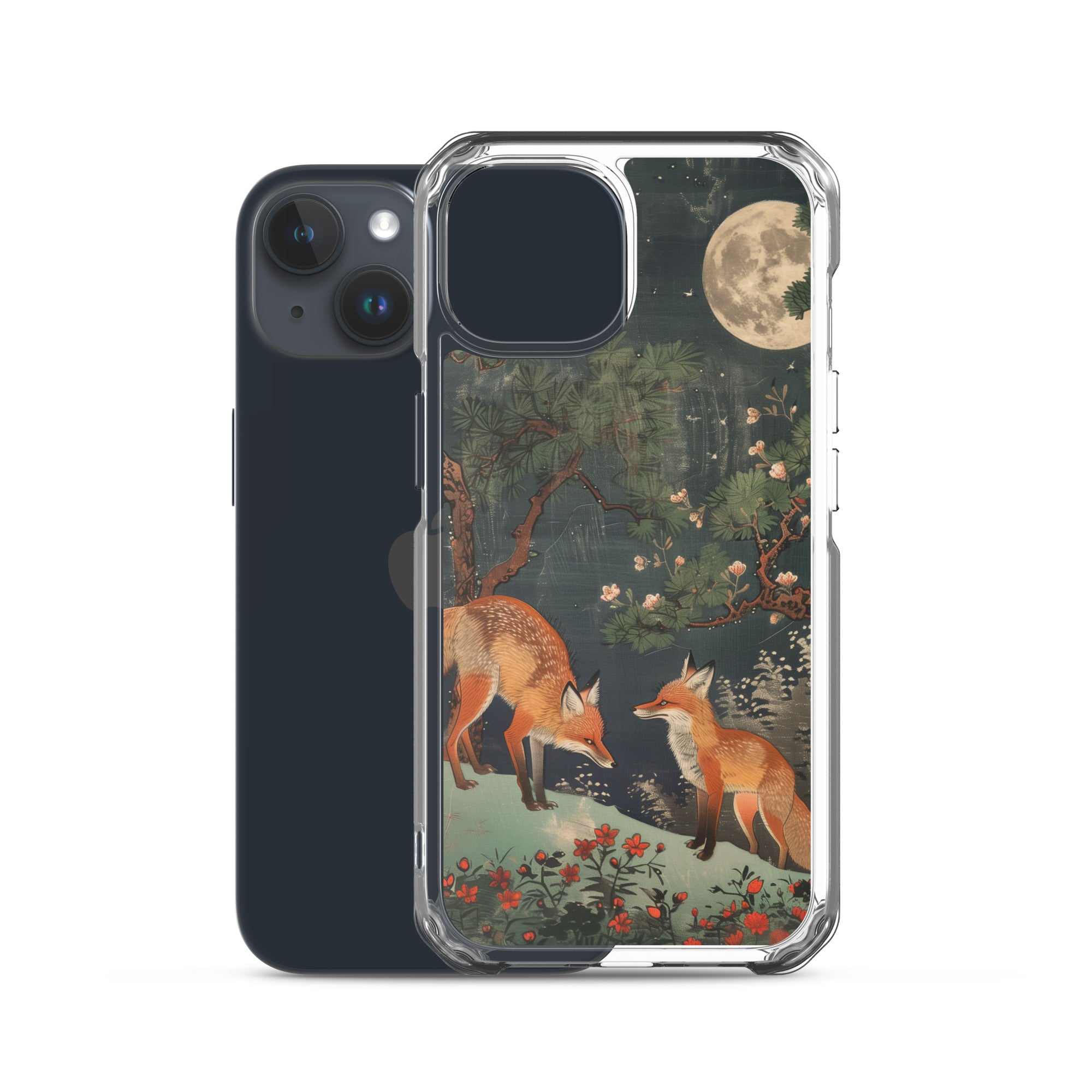 "two foxes" Clear Case for iPhone®